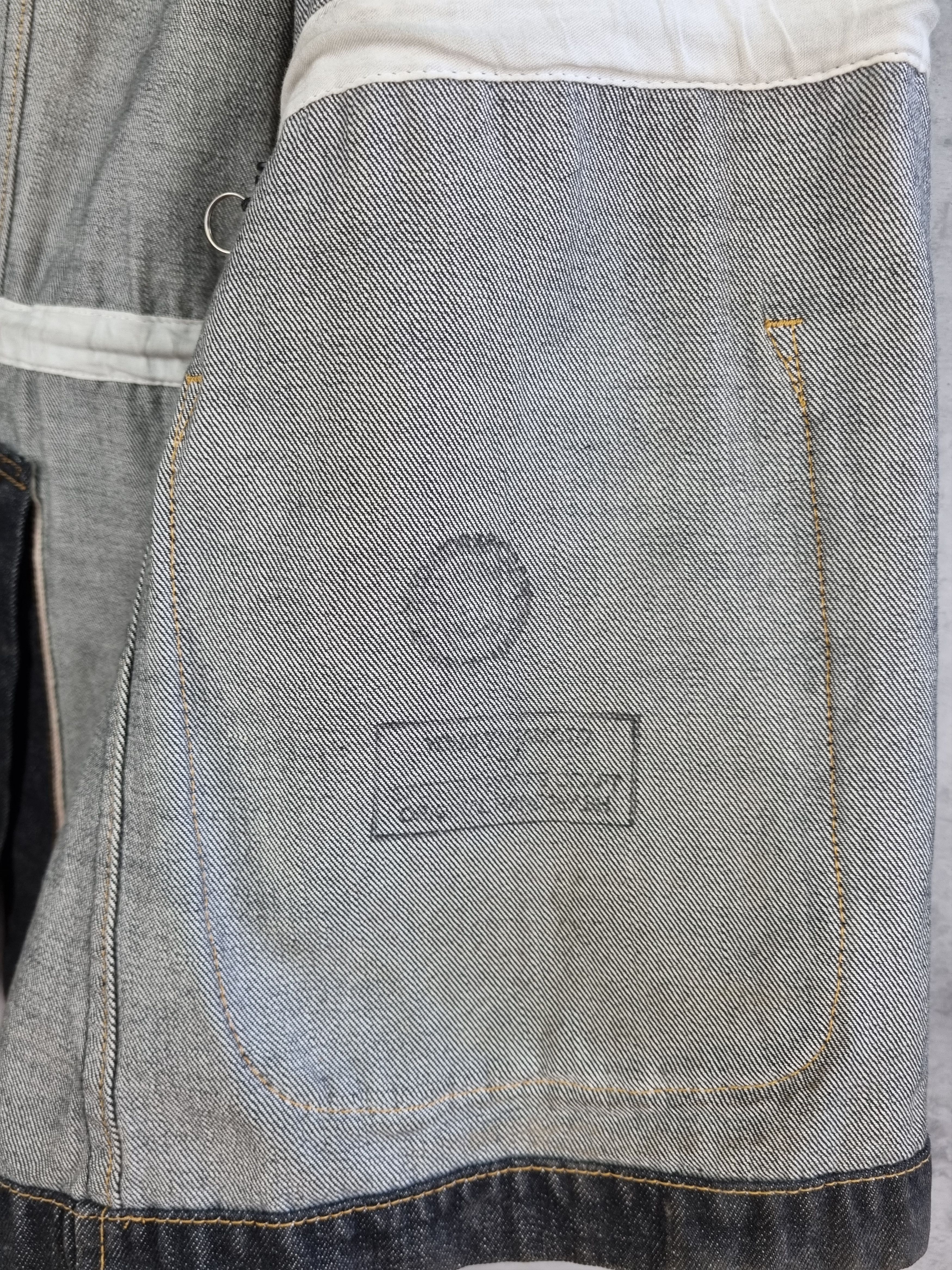 Yohji Yamamoto 2002SS Yohji Yamamoto Pour Homme Selvedge Jacket Size US L / EU 52-54 / 3 - 17 Thumbnail