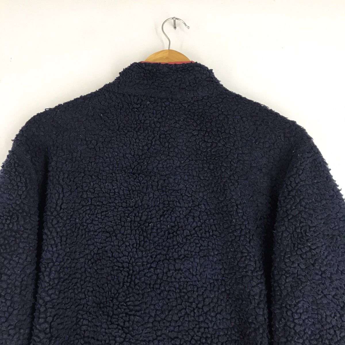 Ben Davis × Vintage RARE Ben Davis Deep Pile Sherpa Zipper Jacket Size US L / EU 52-54 / 3 - 5 Thumbnail