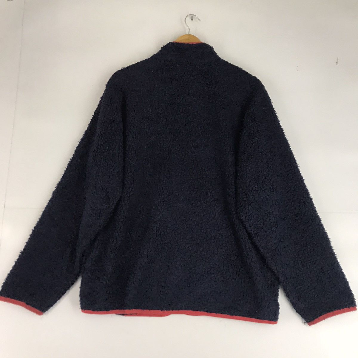 Ben Davis × Vintage RARE Ben Davis Deep Pile Sherpa Zipper Jacket Size US L / EU 52-54 / 3 - 4 Thumbnail