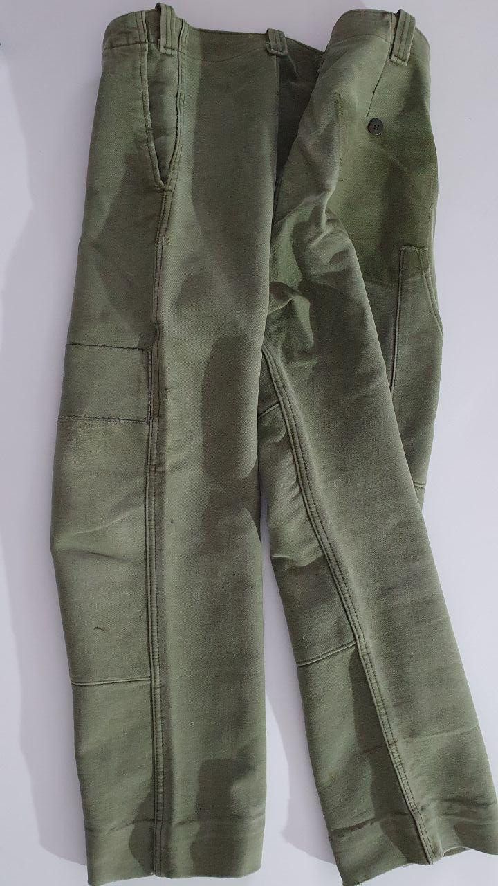 Le Laboureur Rare 70s Vintage Worker Thrashed Faded Grunge Punk Size US 32 / EU 48 - 14 Thumbnail
