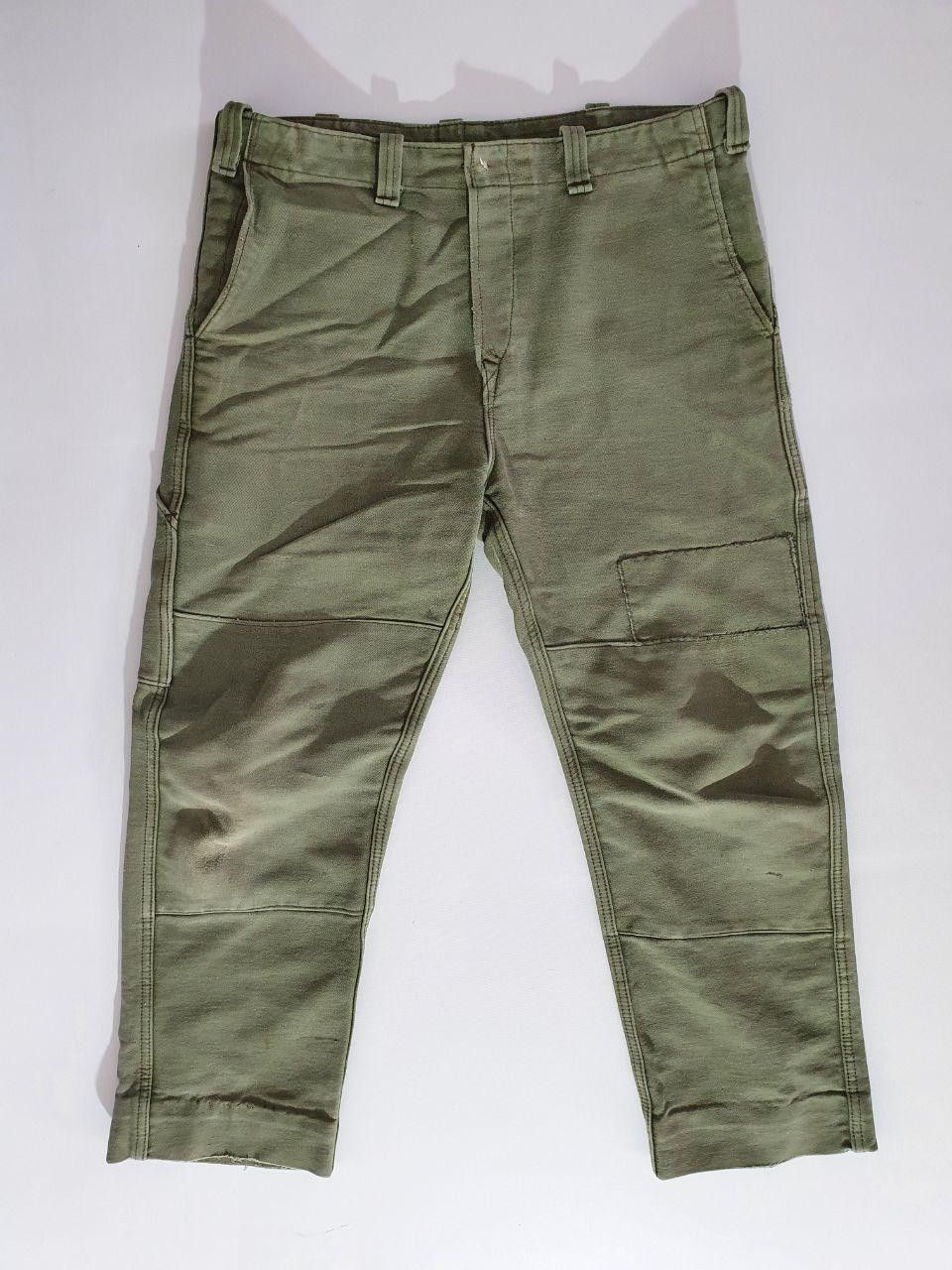 Le Laboureur Rare 70s Vintage Worker Thrashed Faded Grunge Punk Size US 32 / EU 48 - 7 Thumbnail