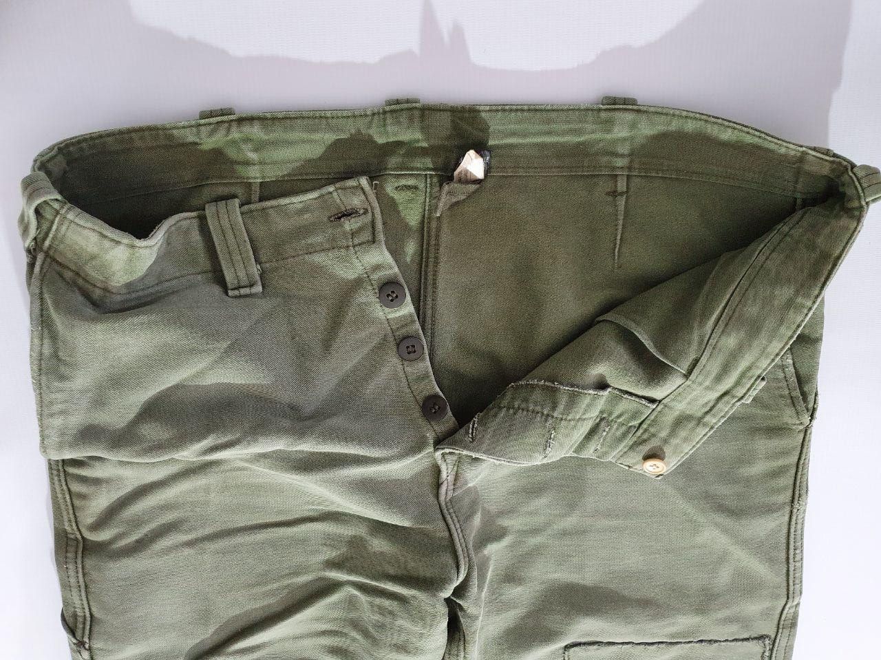 Le Laboureur Rare 70s Vintage Worker Thrashed Faded Grunge Punk Size US 32 / EU 48 - 9 Thumbnail