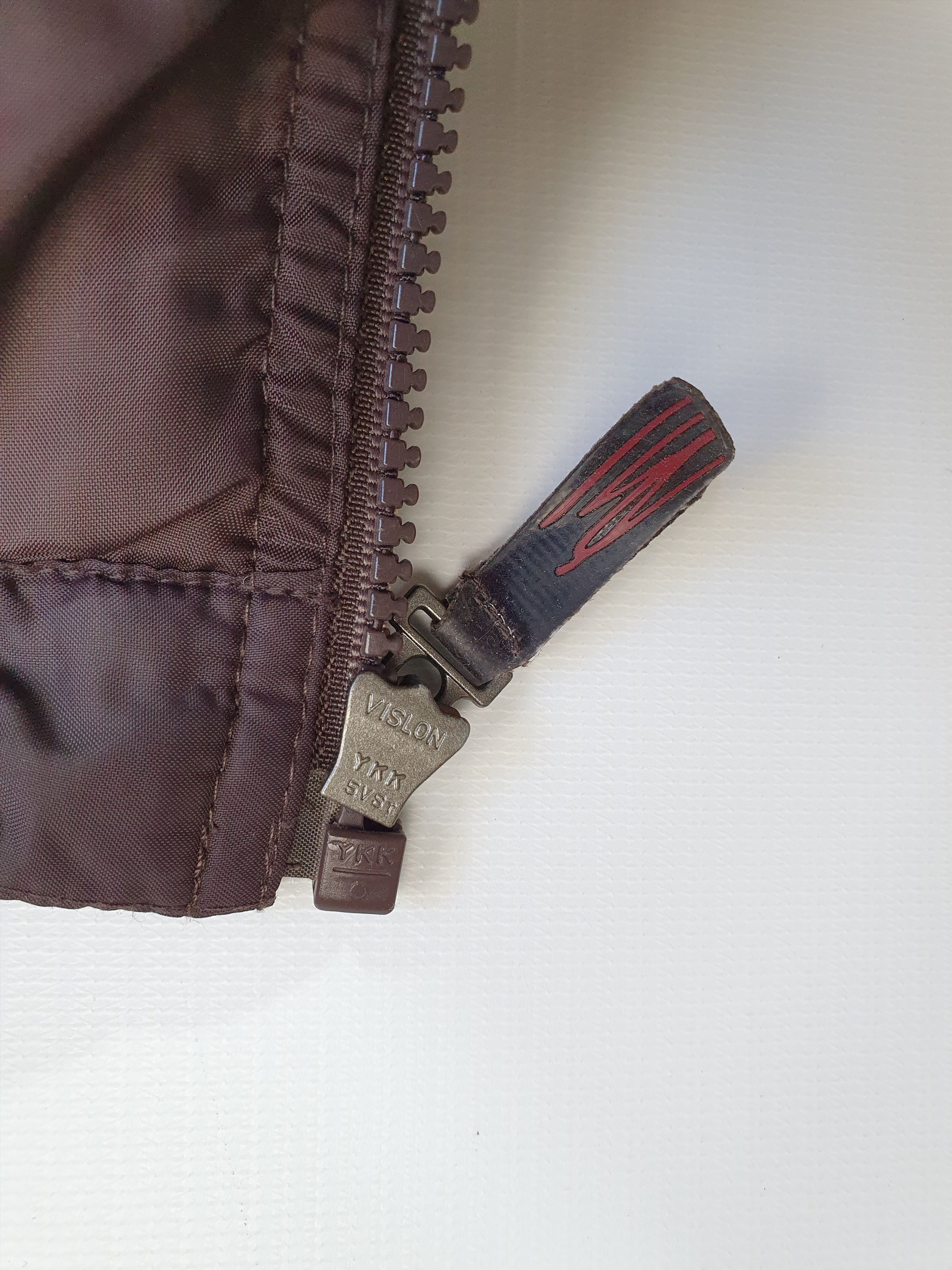 Nike × Vintage 90s Vintage NIKE Deep Purple Down Jacket Swoosh Size US L / EU 52-54 / 3 - 10 Thumbnail