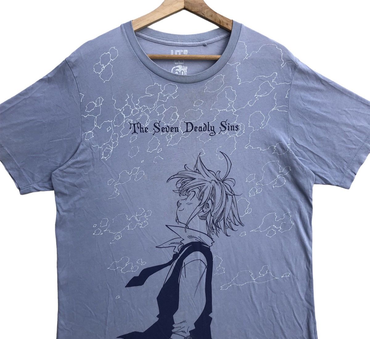 Uniqlo RARE🔥 The Seven Deadly Sins Anime Size US L / EU 52-54 / 3 - 2 Thumbnail