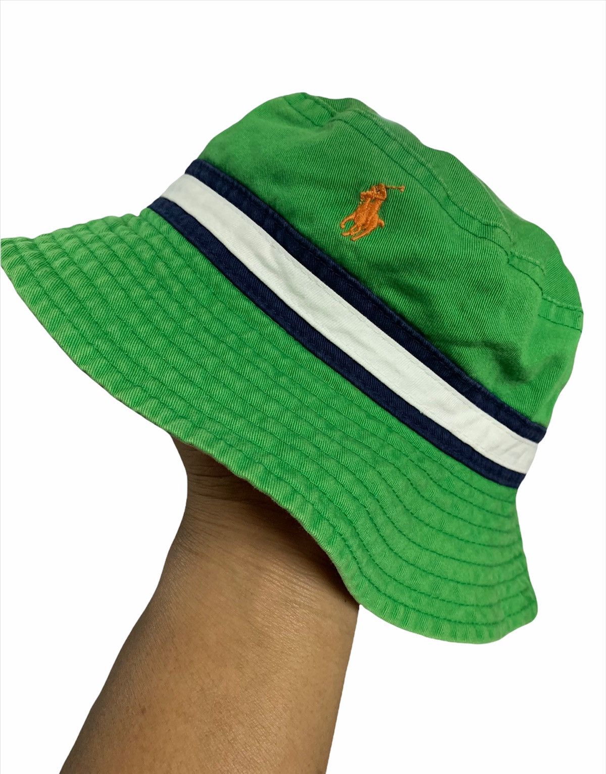 Polo Ralph Lauren × RRL Ralph Lauren Polo Ralph Lauren Reversible Bucket Hat For Kids Size ONE SIZE - 5 Thumbnail