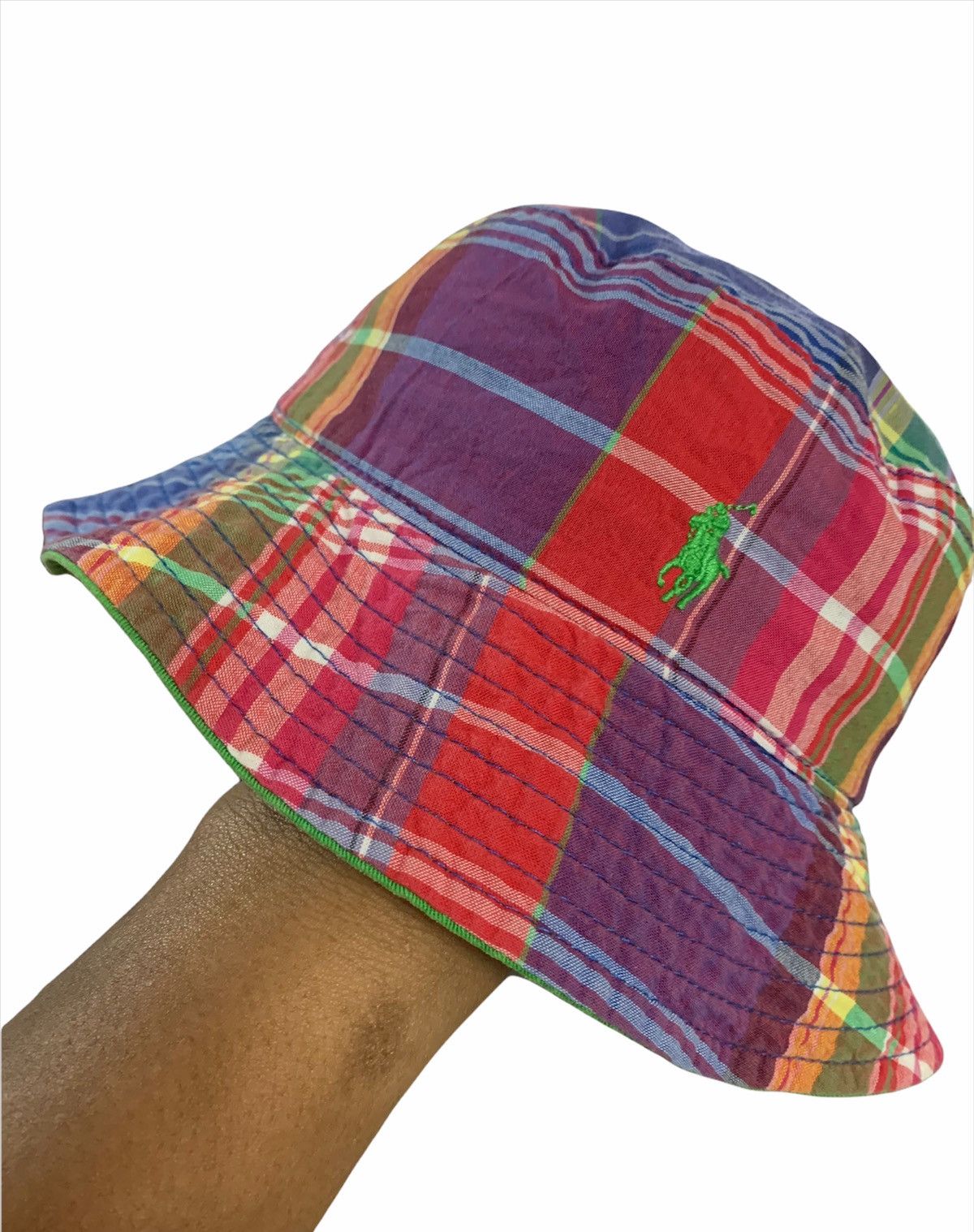 Polo Ralph Lauren × RRL Ralph Lauren Polo Ralph Lauren Reversible Bucket Hat For Kids Size ONE SIZE - 1 Thumbnail