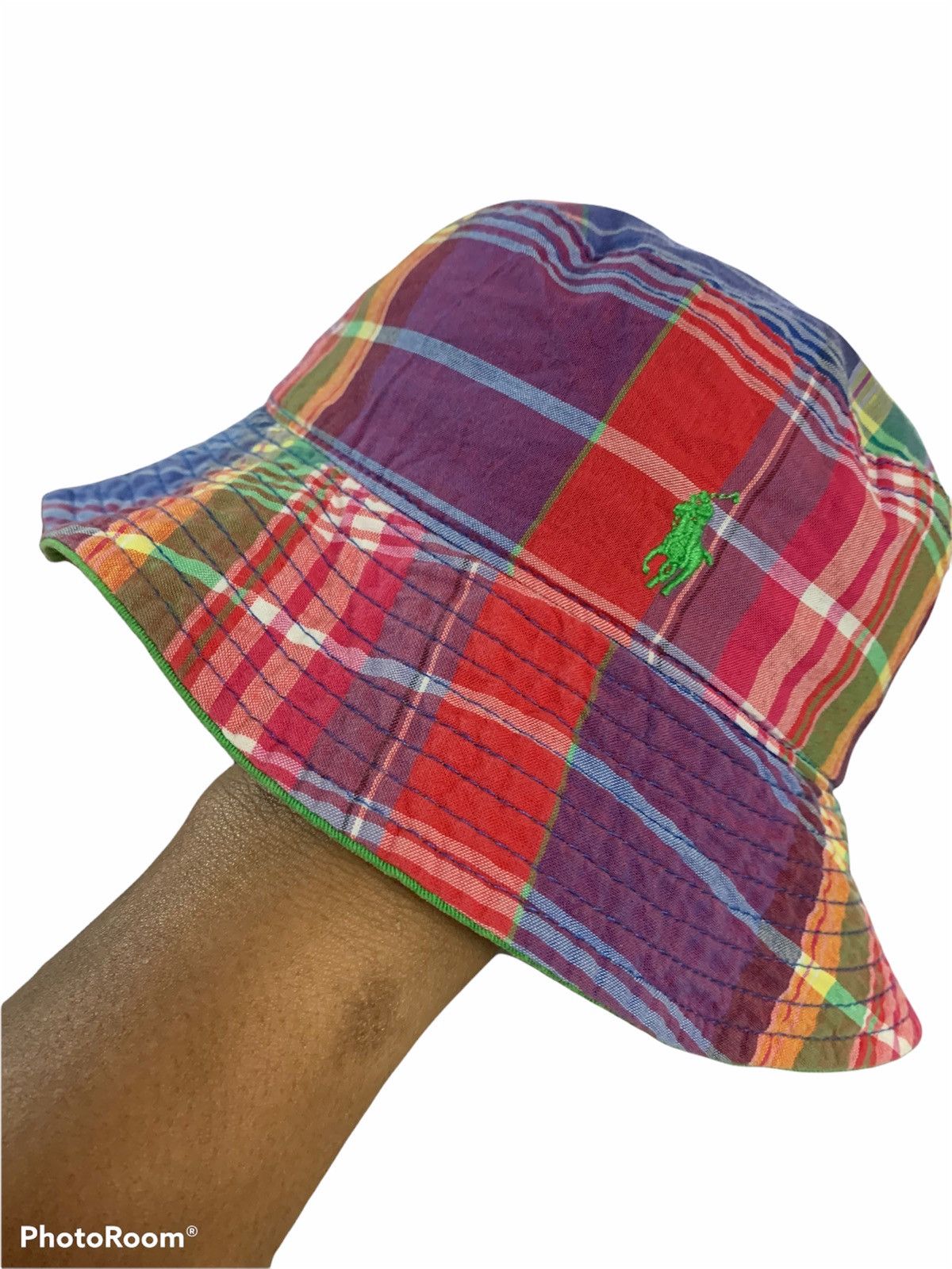 Polo Ralph Lauren × RRL Ralph Lauren Polo Ralph Lauren Reversible Bucket Hat For Kids Size ONE SIZE - 4 Thumbnail