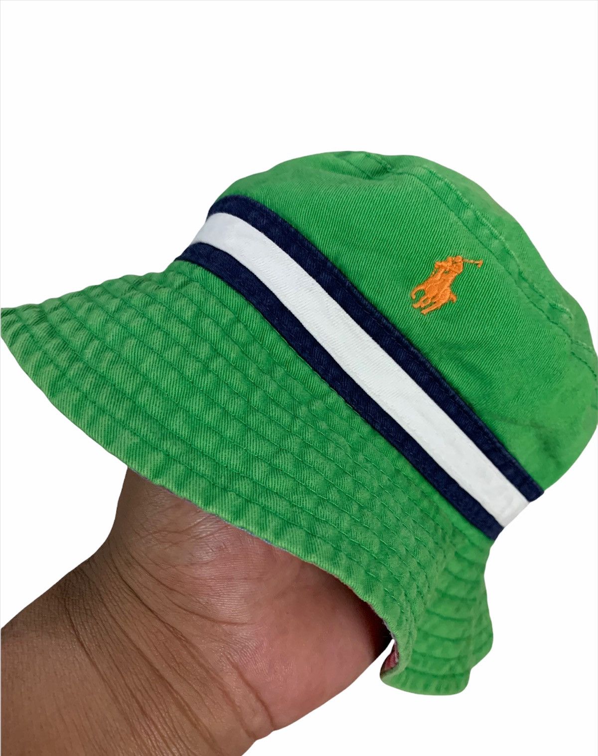 Polo Ralph Lauren × RRL Ralph Lauren Polo Ralph Lauren Reversible Bucket Hat For Kids Size ONE SIZE - 7 Thumbnail