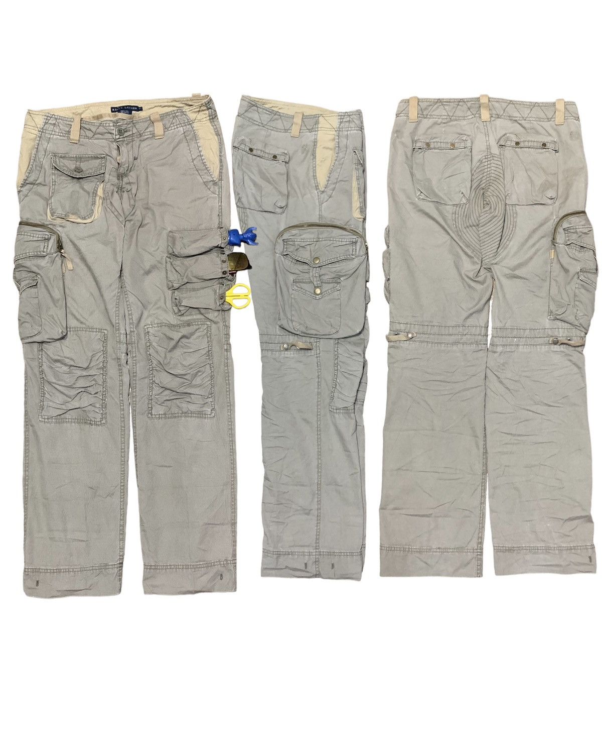Polo Ralph Lauren Polo ralph lauren cargo long pants multi pocket Size 32" / US 10 / IT 46 - 1 Thumbnail