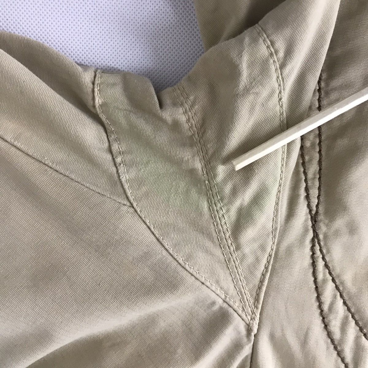 Marithe + Francois Girbaud 80s Marithe Francois Girbaud faded Khaki Jacket Size US L / EU 52-54 / 3 - 16 Thumbnail