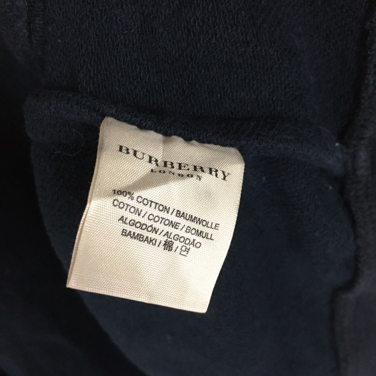 Burberry Burberry London Big Logo Zipper Sweater Size US M / EU 48-50 / 2 - 12 Thumbnail