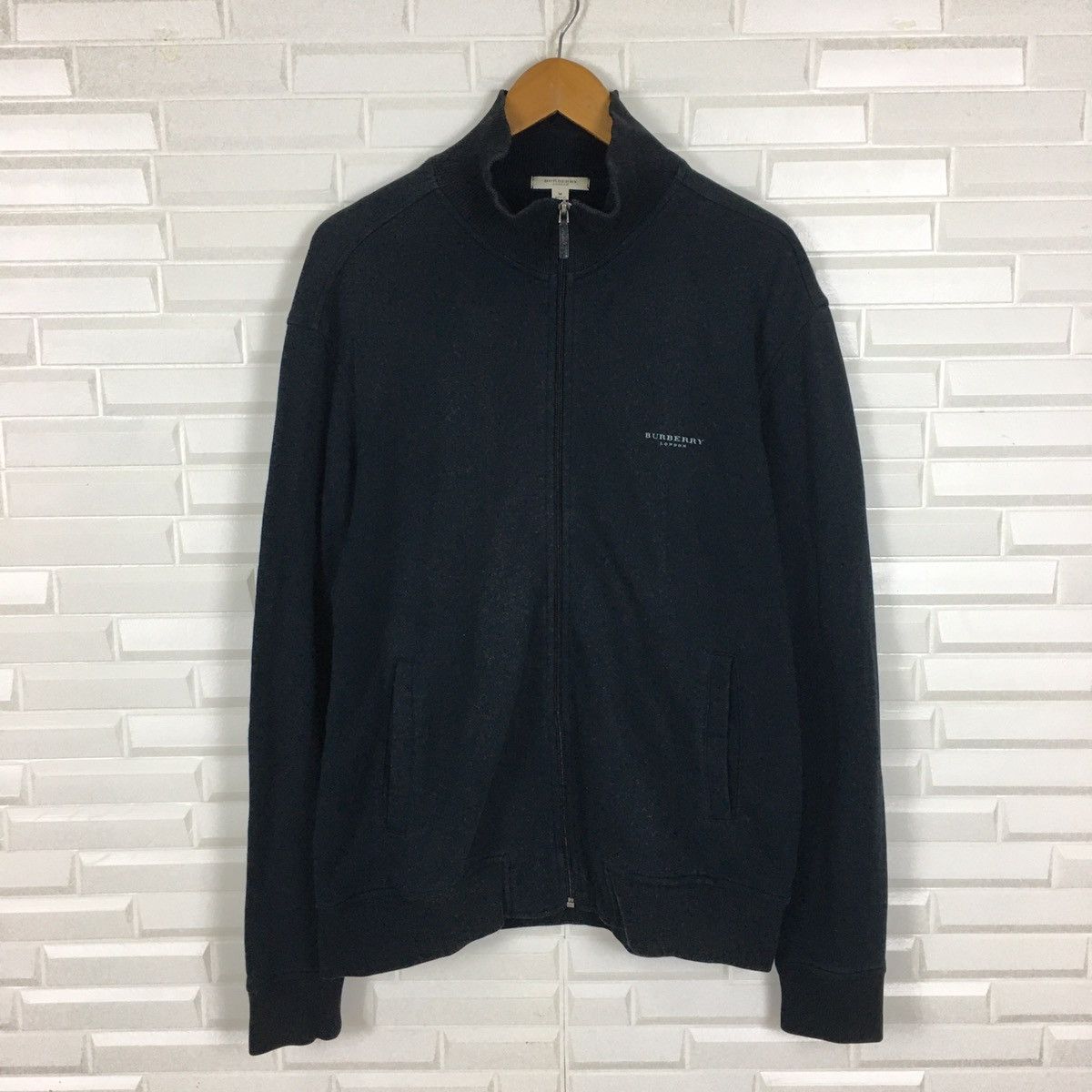 Burberry Burberry London Big Logo Zipper Sweater Size US M / EU 48-50 / 2 - 3 Thumbnail