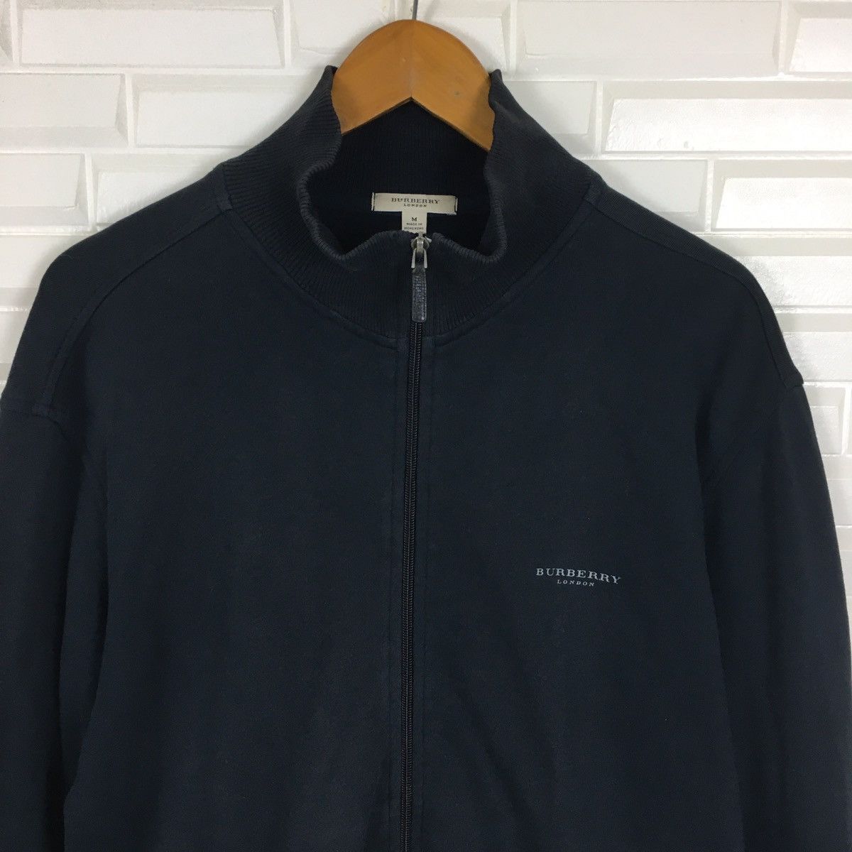 Burberry Burberry London Big Logo Zipper Sweater Size US M / EU 48-50 / 2 - 6 Thumbnail