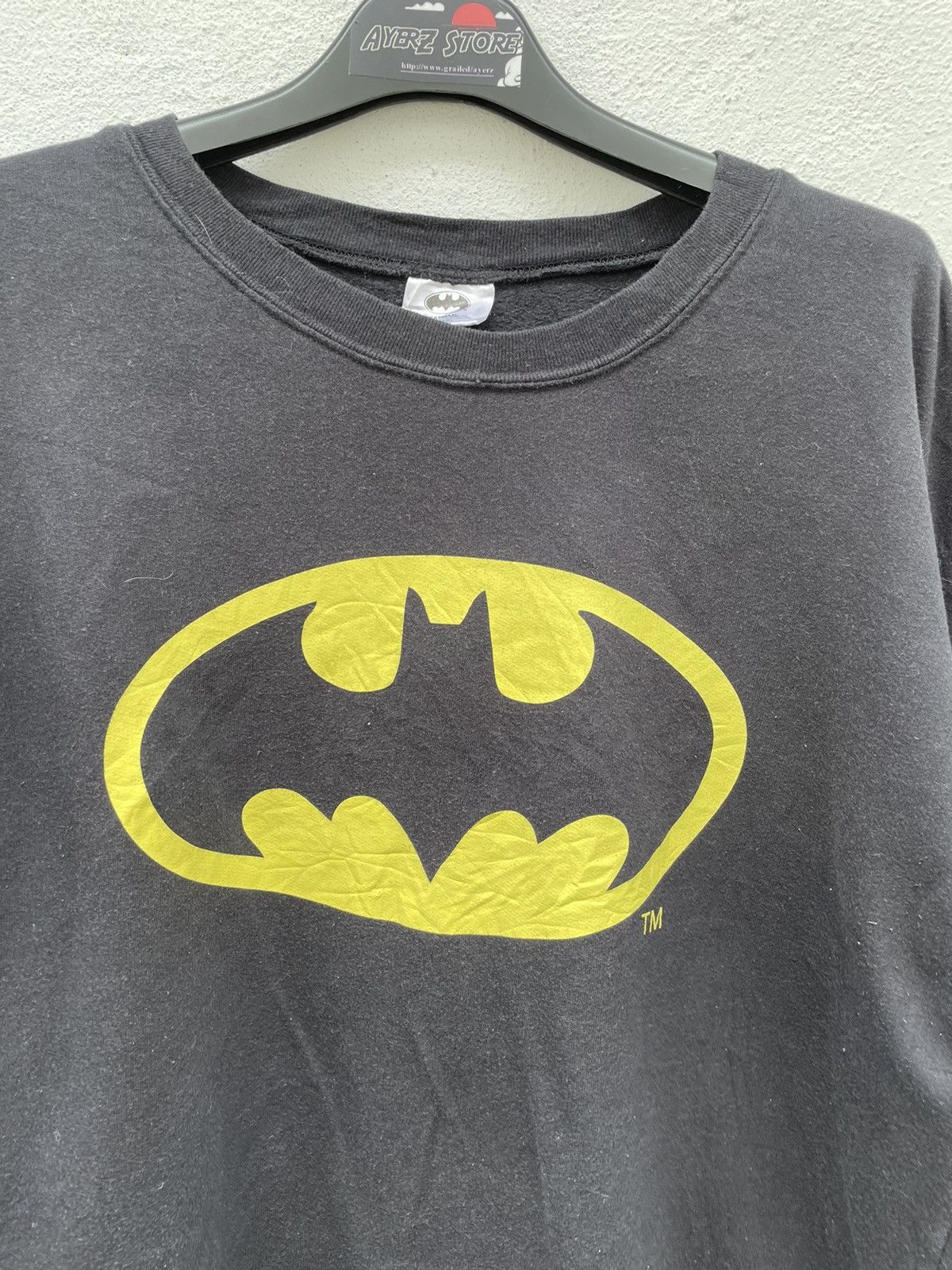 DC Comics Batman Big Logo Sweatshirt Size US M / EU 48-50 / 2 - 2 Thumbnail