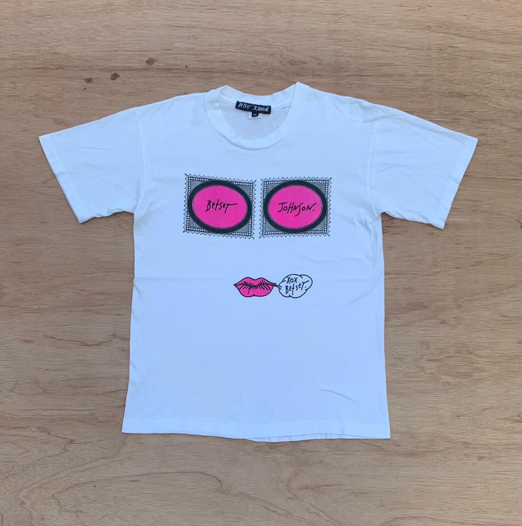 image of Vintage Tee Bet Set Johnson C6 in White, Men's (Size Medium)