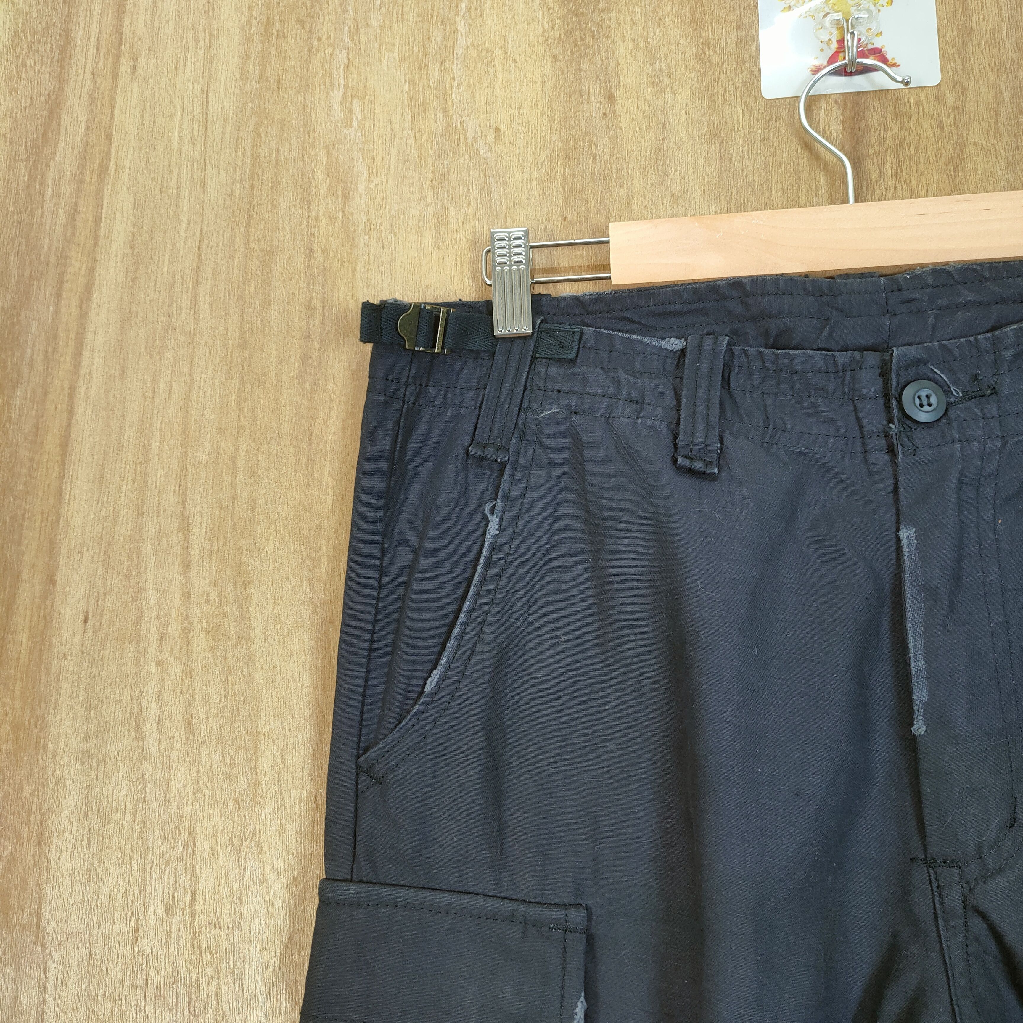 Japanese Brand × Vintage VINTAGE BONDAGE FADED CARGO PANTS Size US 33 - 9 Thumbnail