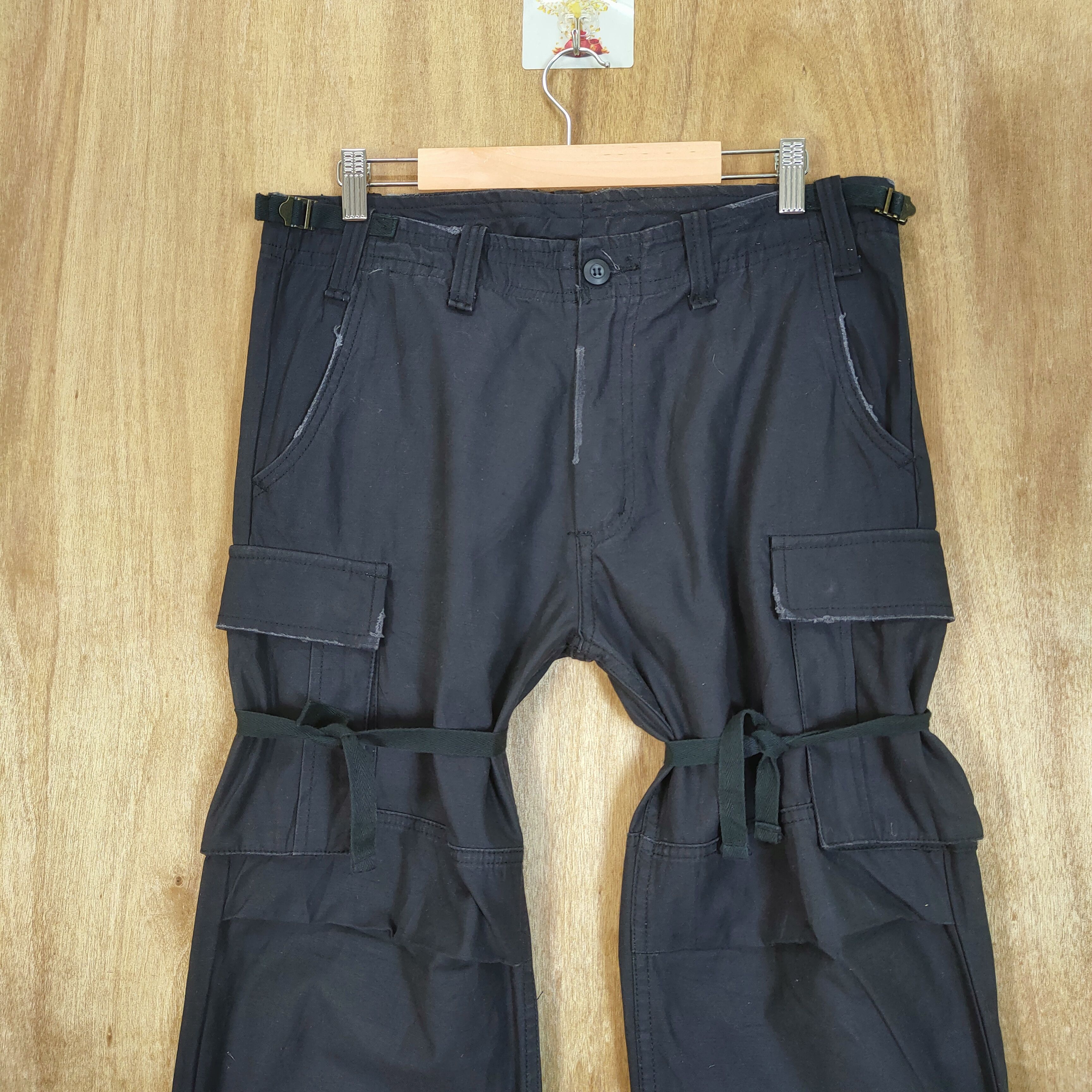Japanese Brand × Vintage VINTAGE BONDAGE FADED CARGO PANTS Size US 33 - 7 Thumbnail