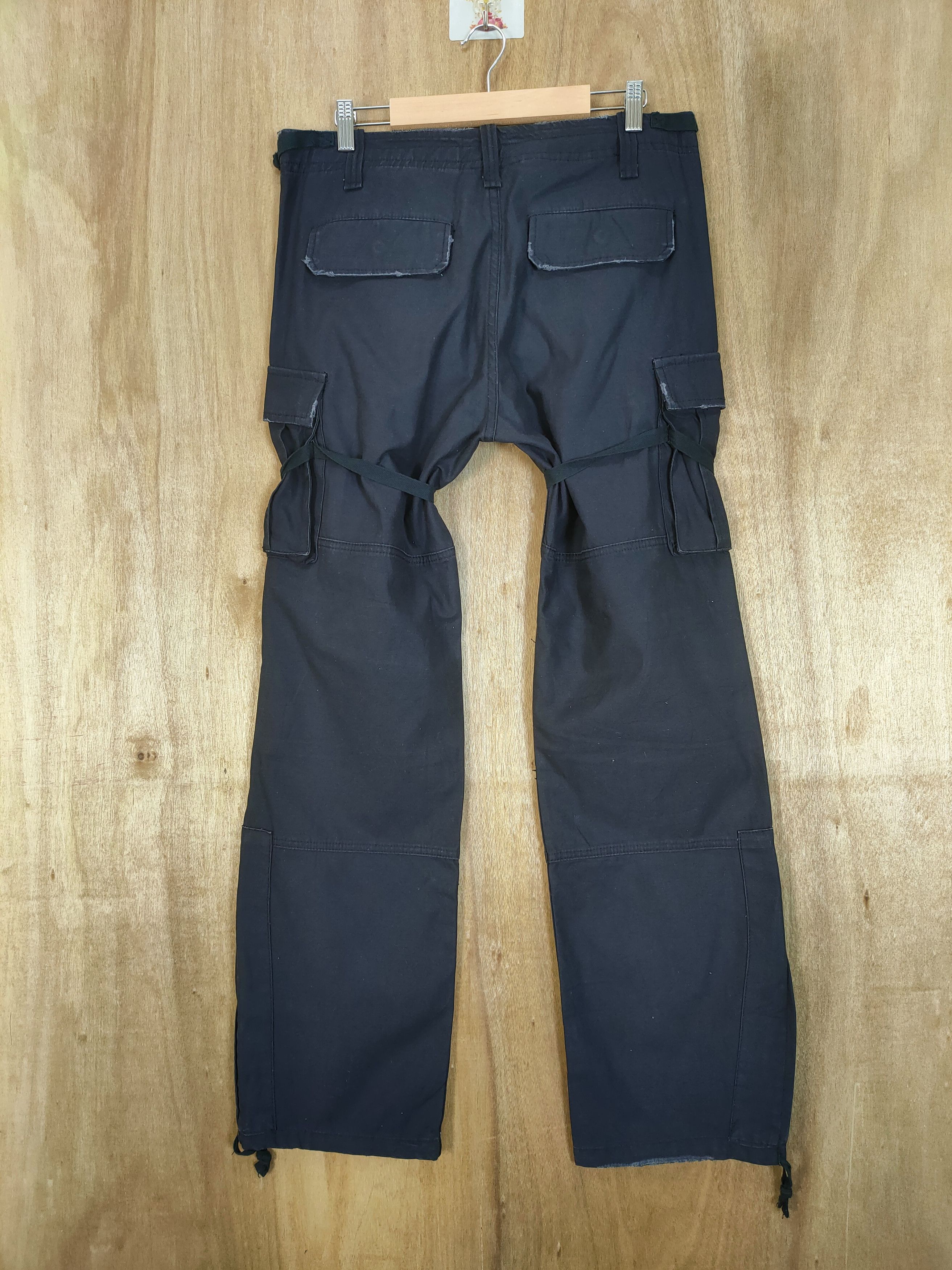 Japanese Brand × Vintage VINTAGE BONDAGE FADED CARGO PANTS Size US 33 - 2 Thumbnail