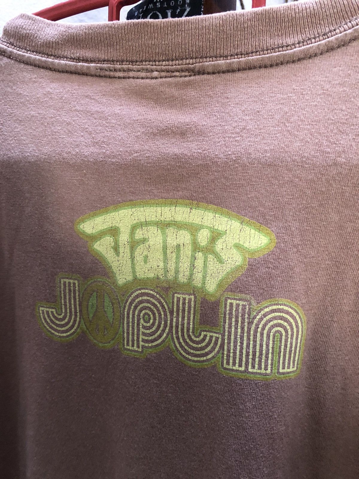 Band Tees × Vintage Vintage Janis Joplin Size US XL / EU 56 / 4 - 4 Thumbnail