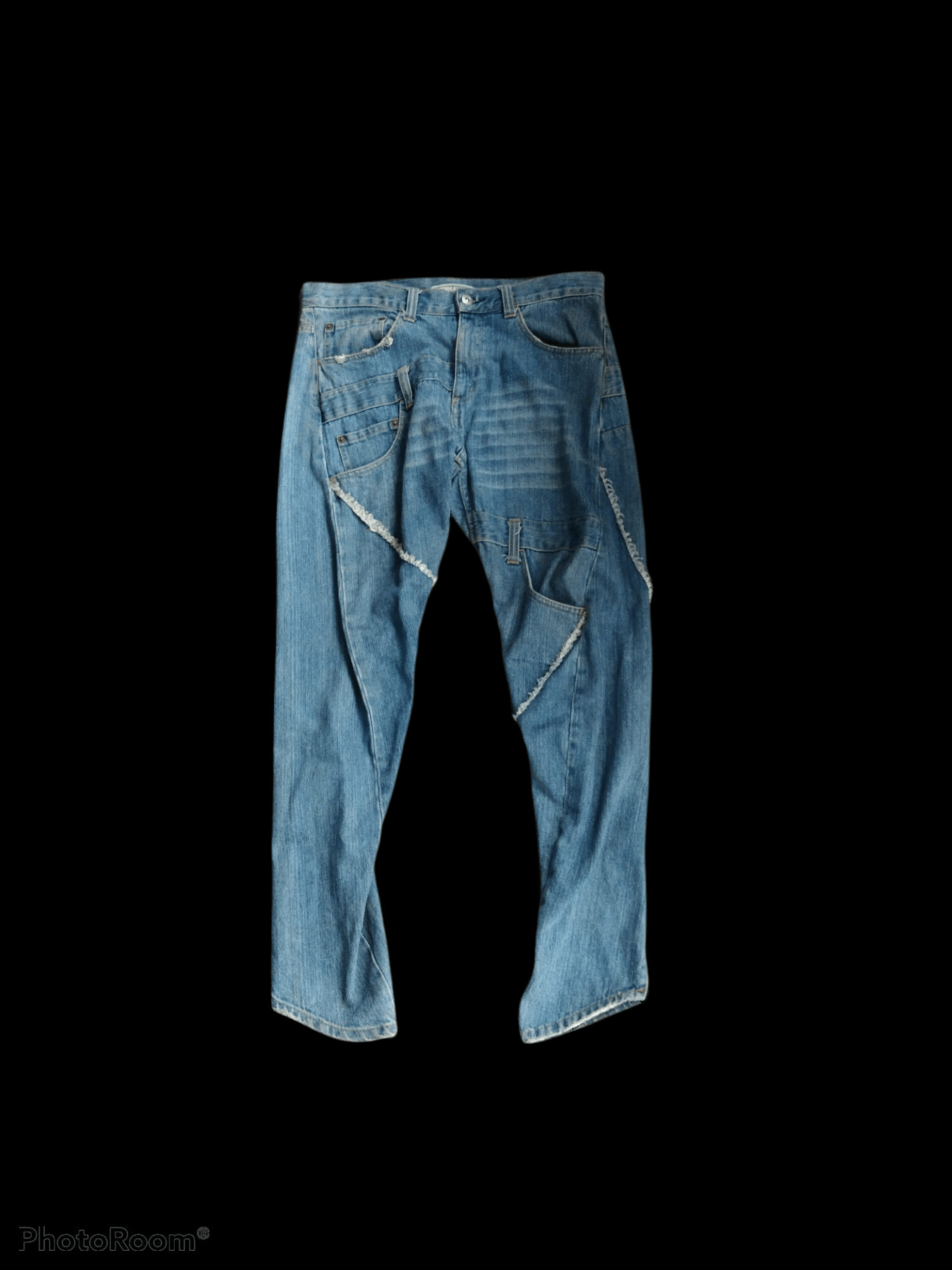 Japanese Brand × Seditionaries SEDITIONARIES DISTRESSED JAPANESE BRAND BONDAGE BIOLOGY Size US 32 / EU 48 - 2 Thumbnail