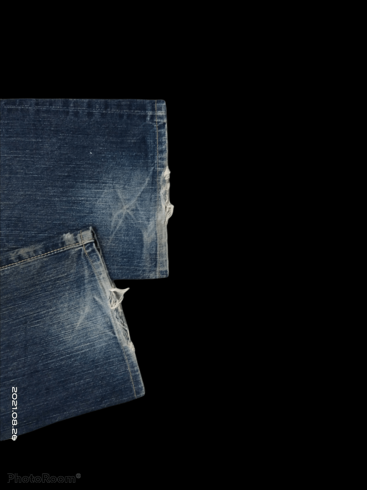 Edwin × Vintage DiSTRESSED EDWIN 505ZXX SELVEDGE DENIM PANTS Size US 31 - 9 Thumbnail