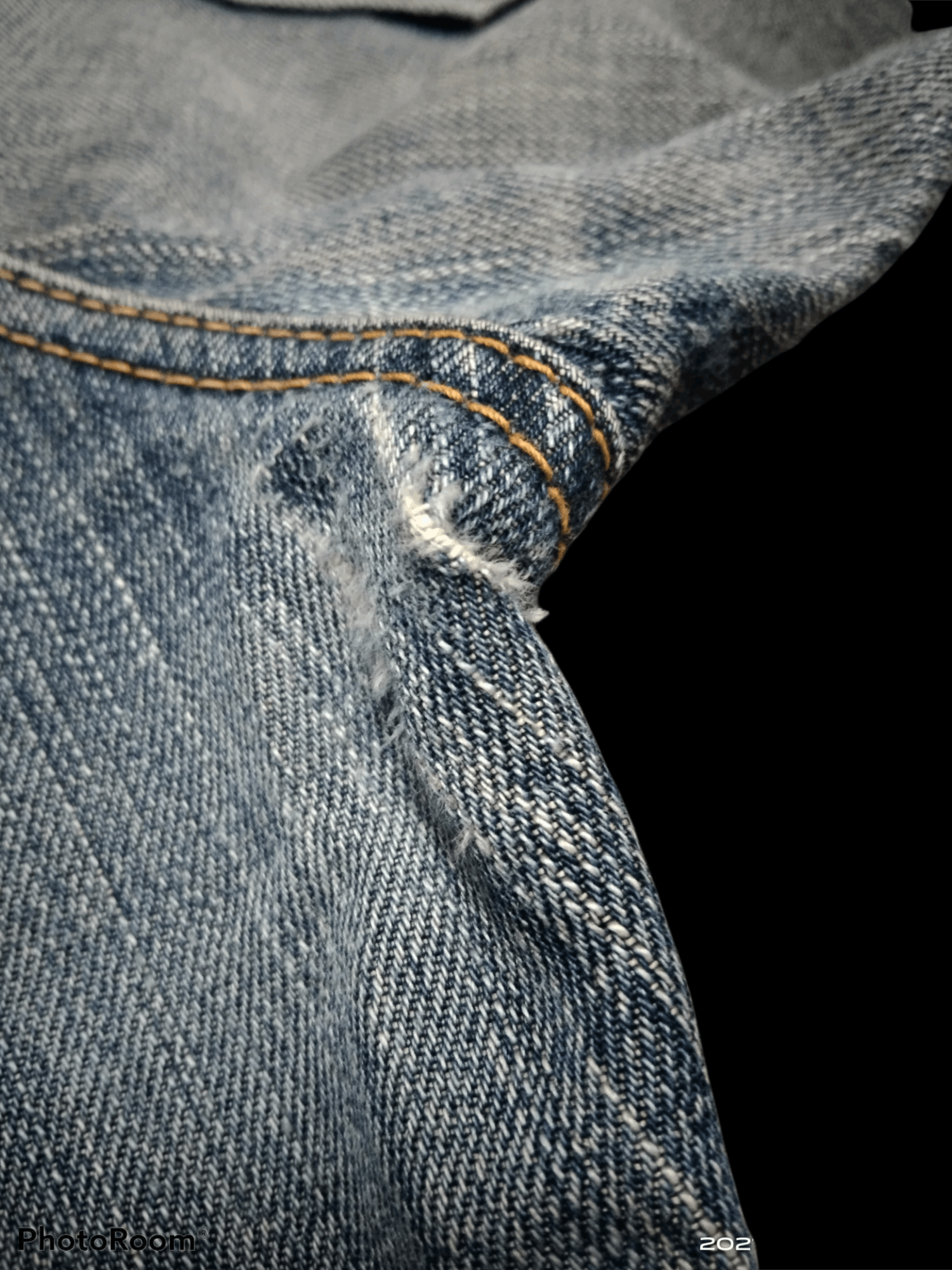Edwin × Vintage DiSTRESSED EDWIN 505ZXX SELVEDGE DENIM PANTS Size US 31 - 8 Thumbnail