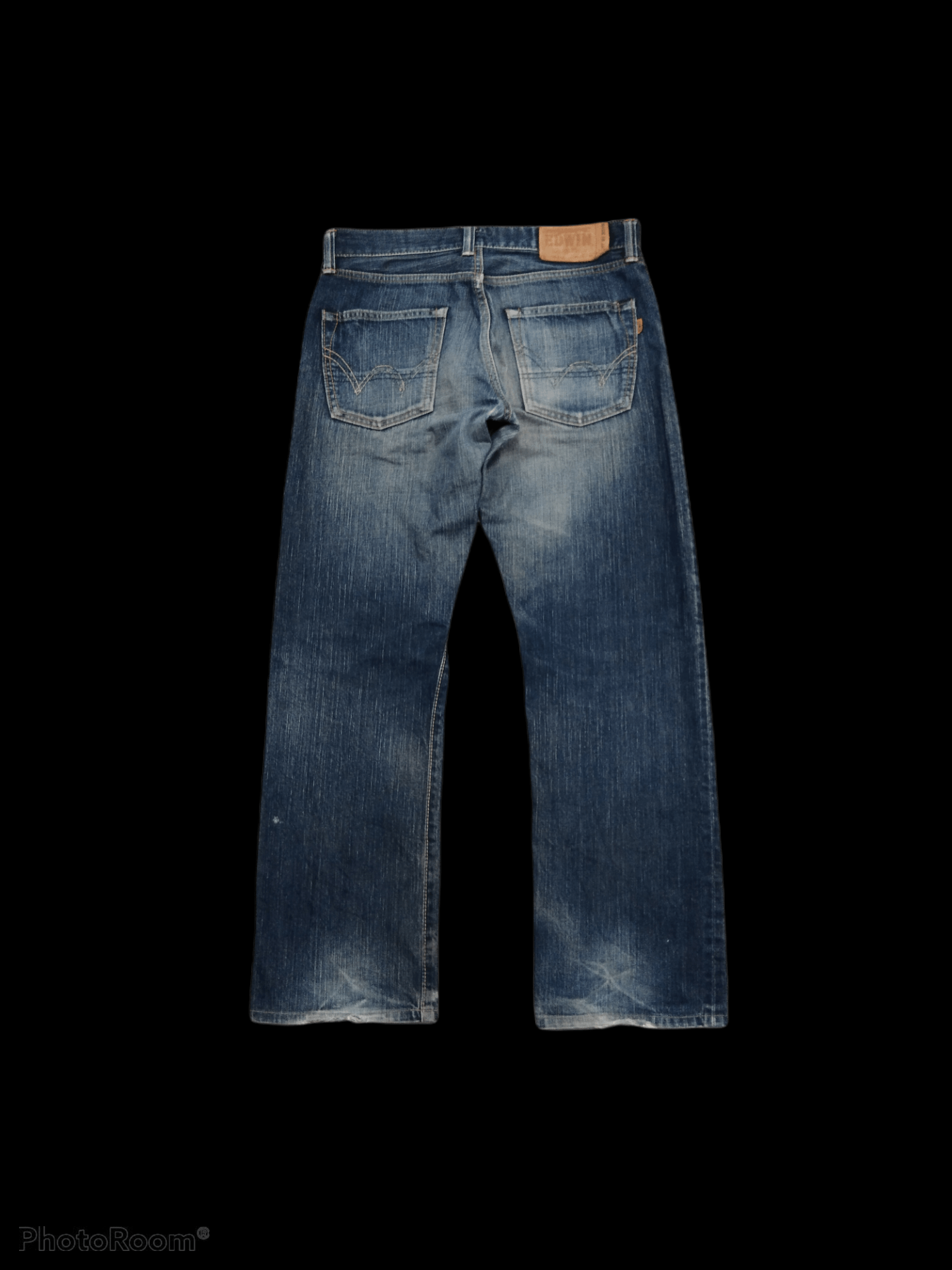 Edwin × Vintage DiSTRESSED EDWIN 505ZXX SELVEDGE DENIM PANTS Size US 31 - 2 Thumbnail