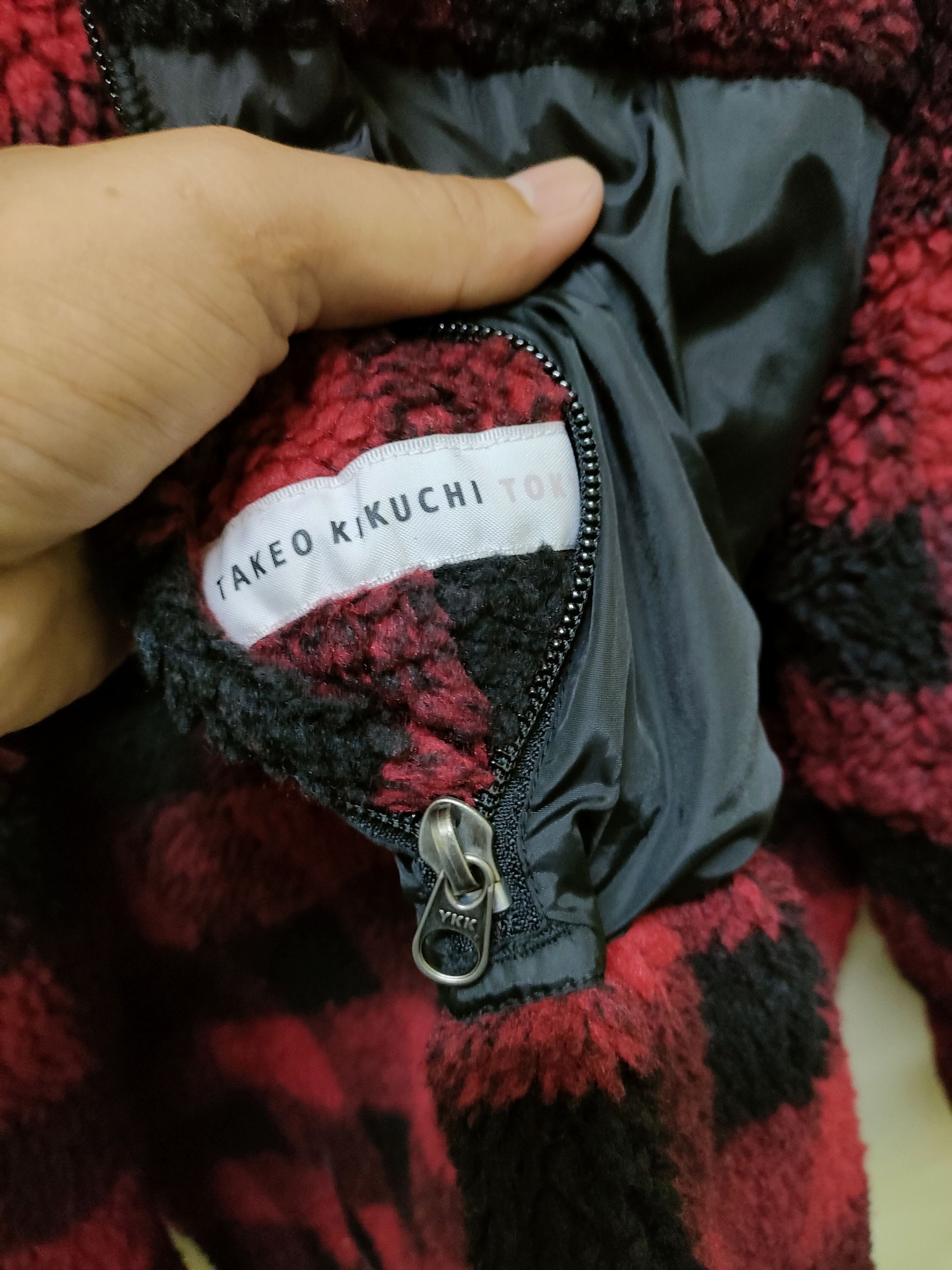 Takeo Kikuchi 🔥Takeo Kikuchi Fleece Sherpa Reversible Jacket Size US M / EU 48-50 / 2 - 7 Thumbnail