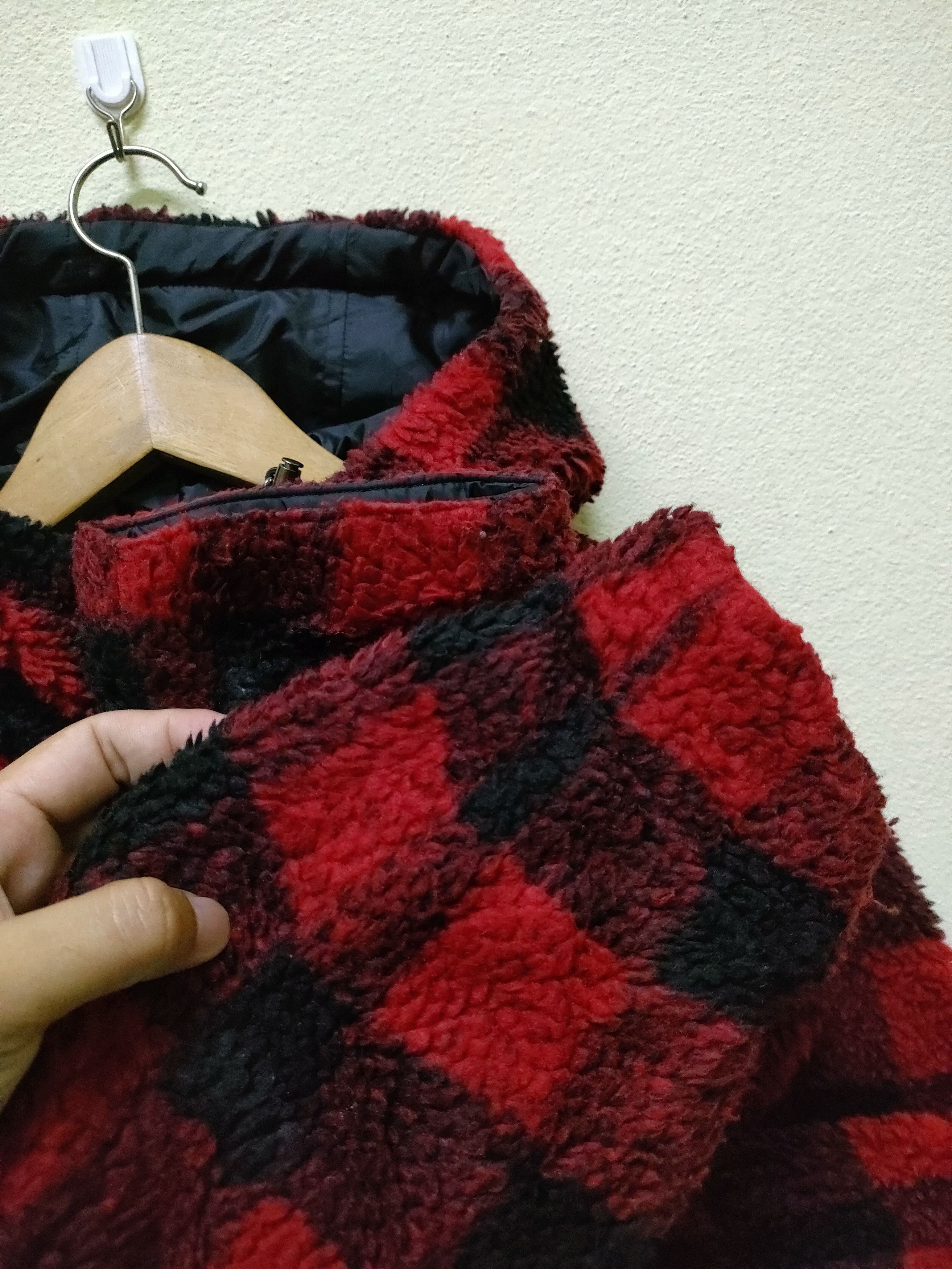Takeo Kikuchi 🔥Takeo Kikuchi Fleece Sherpa Reversible Jacket Size US M / EU 48-50 / 2 - 6 Thumbnail