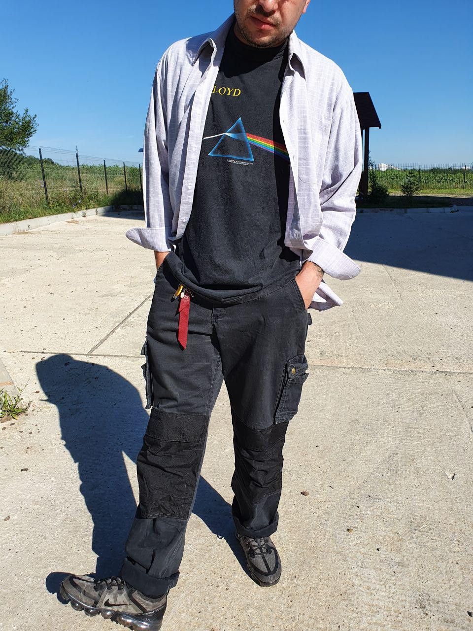 Carhartt × Vintage Faded CARHARTT Double knees Cargo Worker Pants Size US 34 / EU 50 - 3 Thumbnail
