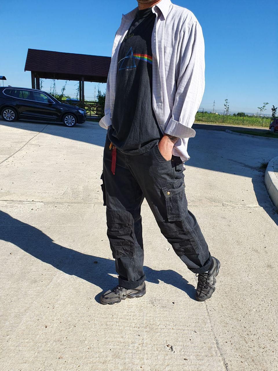 Carhartt × Vintage Faded CARHARTT Double knees Cargo Worker Pants Size US 34 / EU 50 - 1 Thumbnail