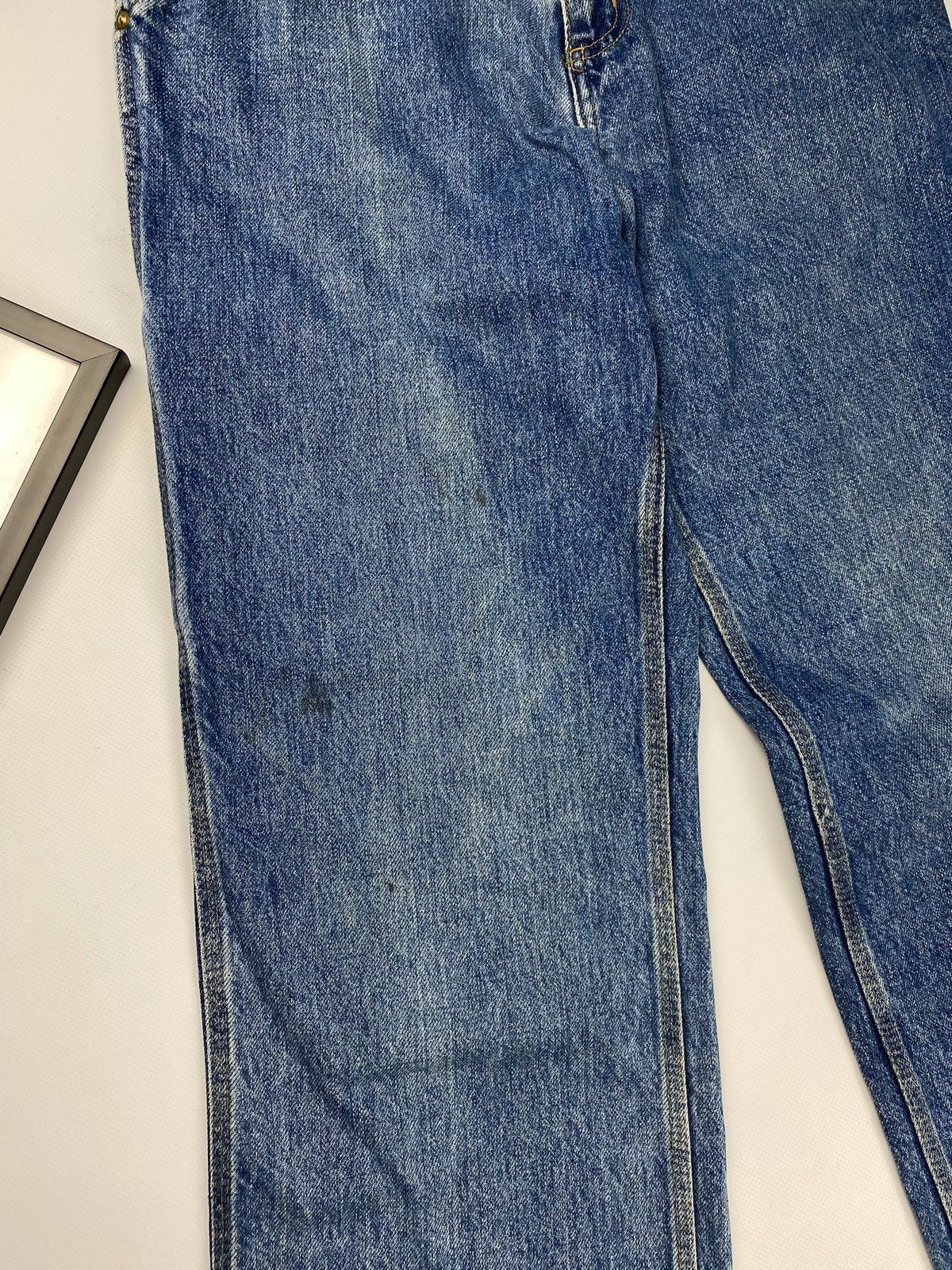 Carhartt × Vintage Carhartt Essential Carpenter Jeans Leather Patch Size US 28 / EU 44 - 5 Thumbnail
