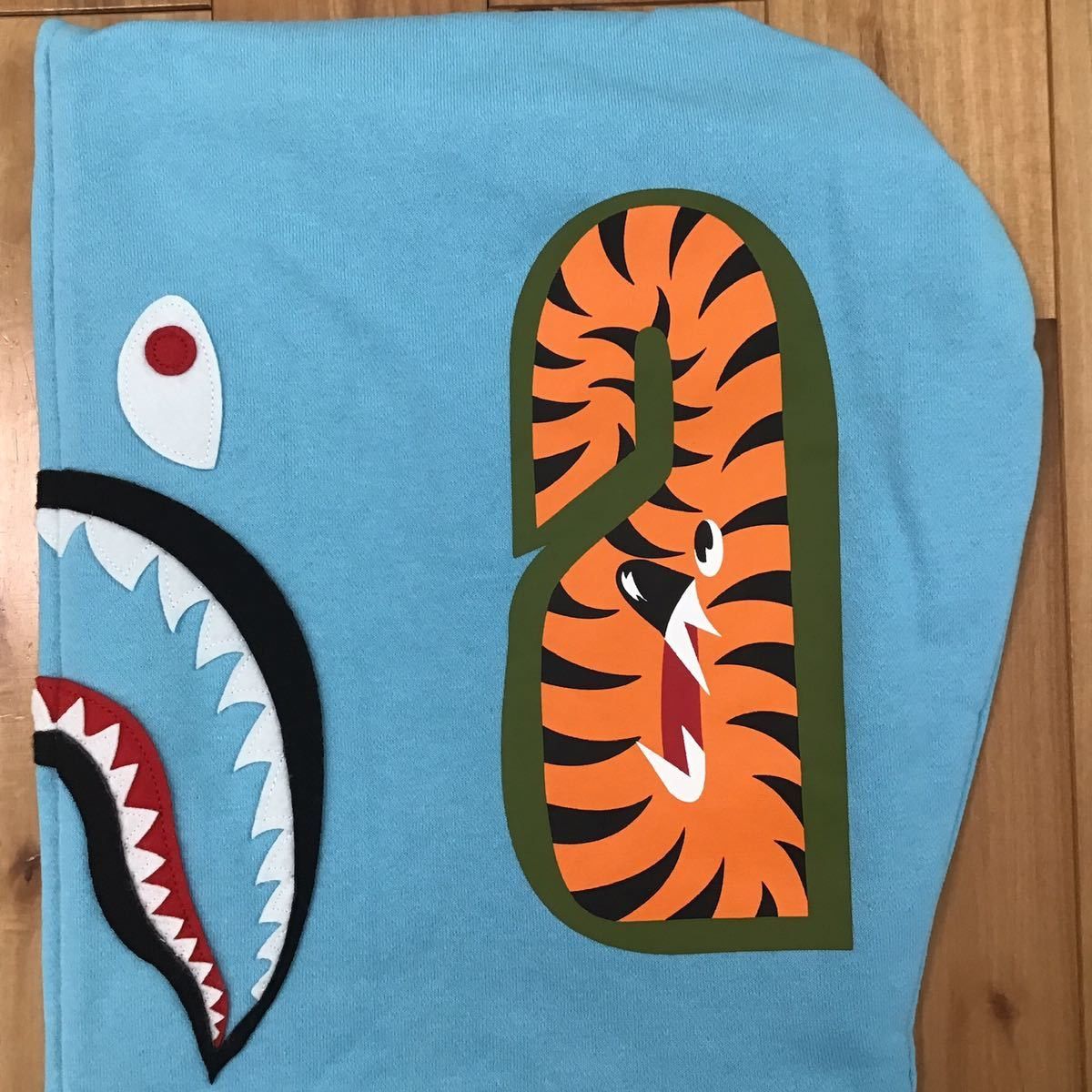 Bape BAPE logo multi fonts shark full zip hoodie a bathing ape Size US XXL / EU 58 / 5 - 5 Thumbnail