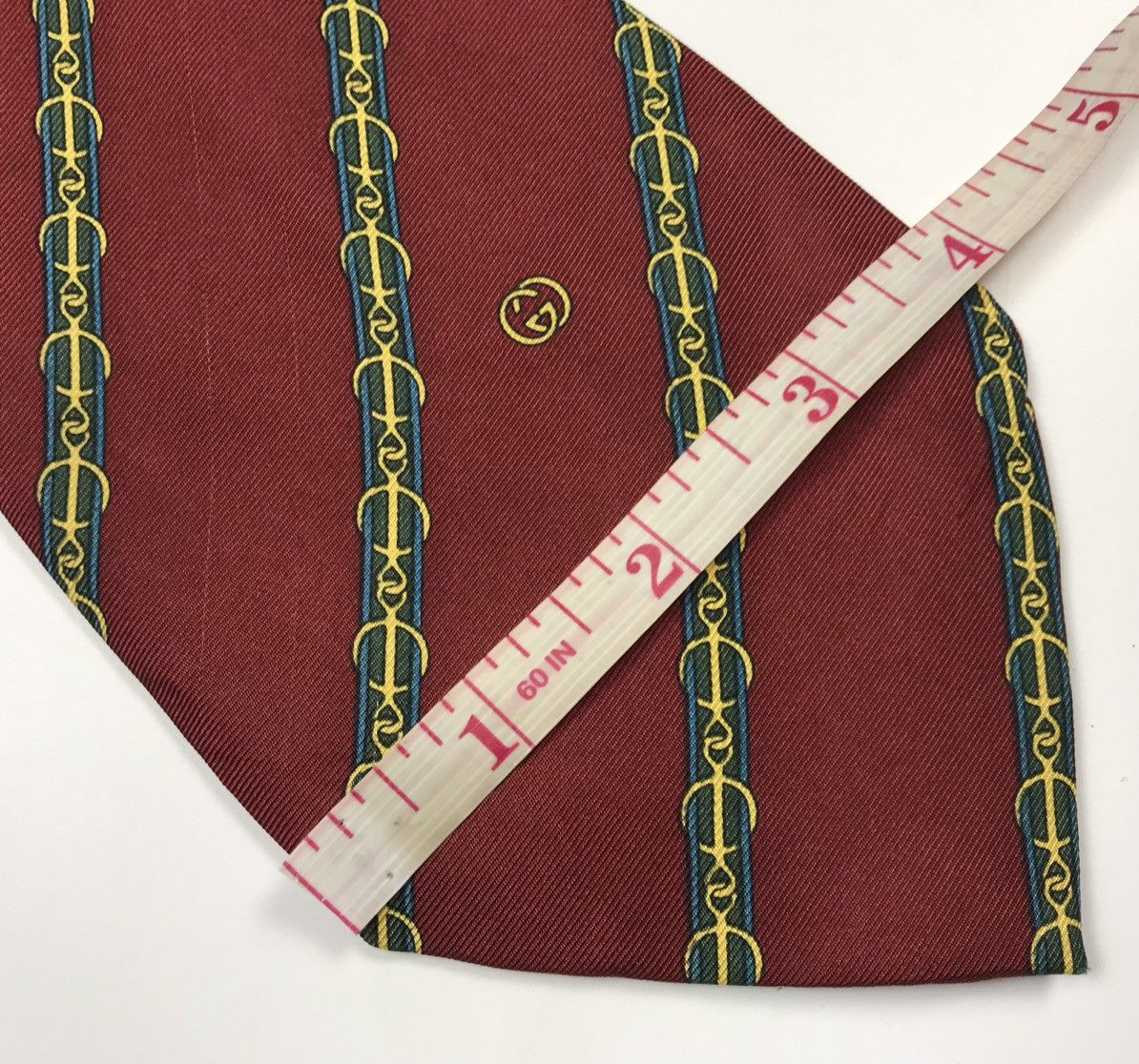 Gucci × Vintage vintage gucci neck tie Size ONE SIZE - 12 Thumbnail