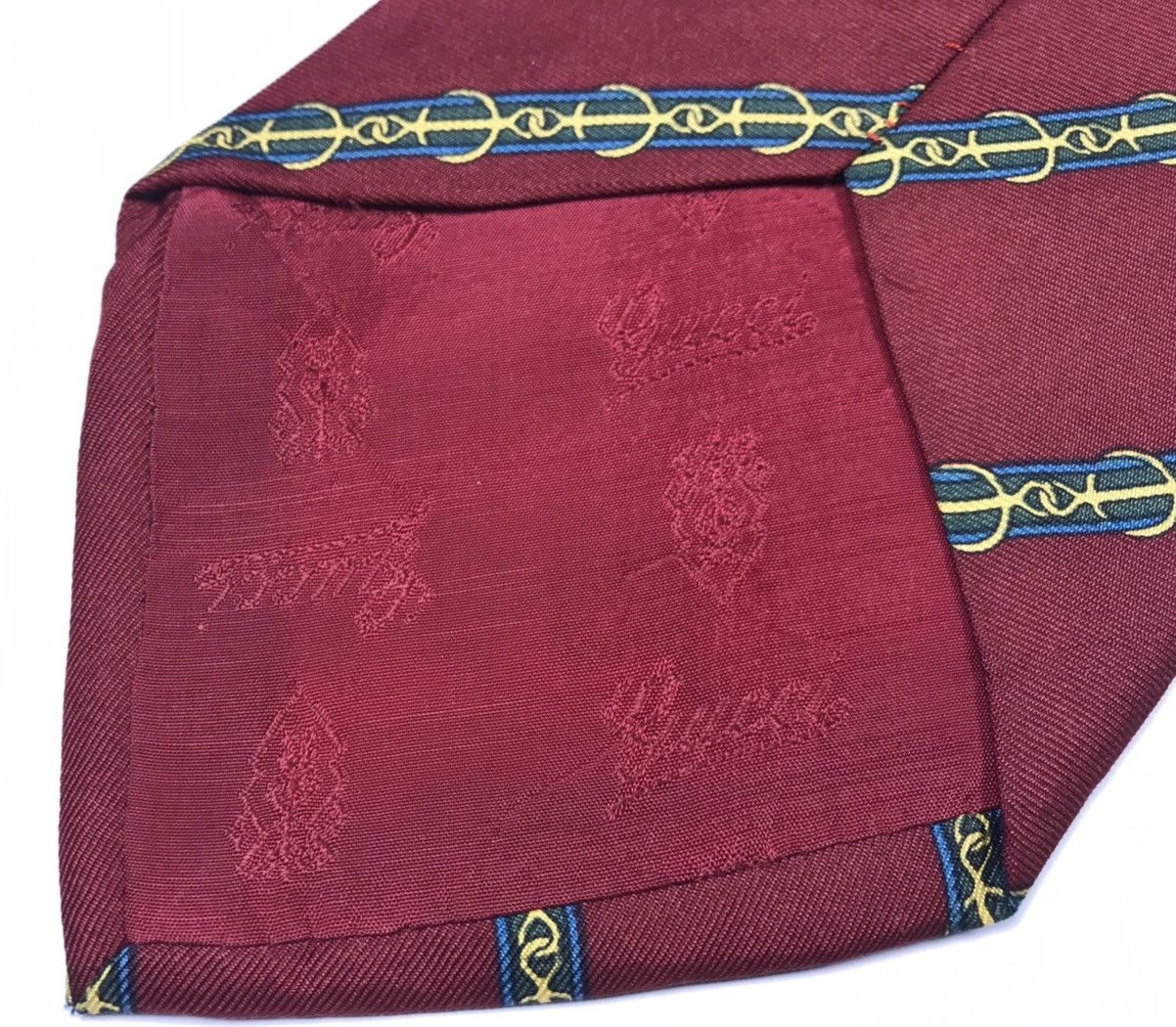 Gucci × Vintage vintage gucci neck tie Size ONE SIZE - 7 Thumbnail