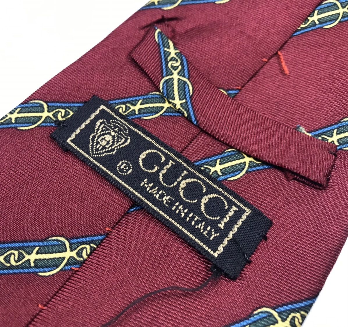 Gucci × Vintage vintage gucci neck tie Size ONE SIZE - 6 Thumbnail