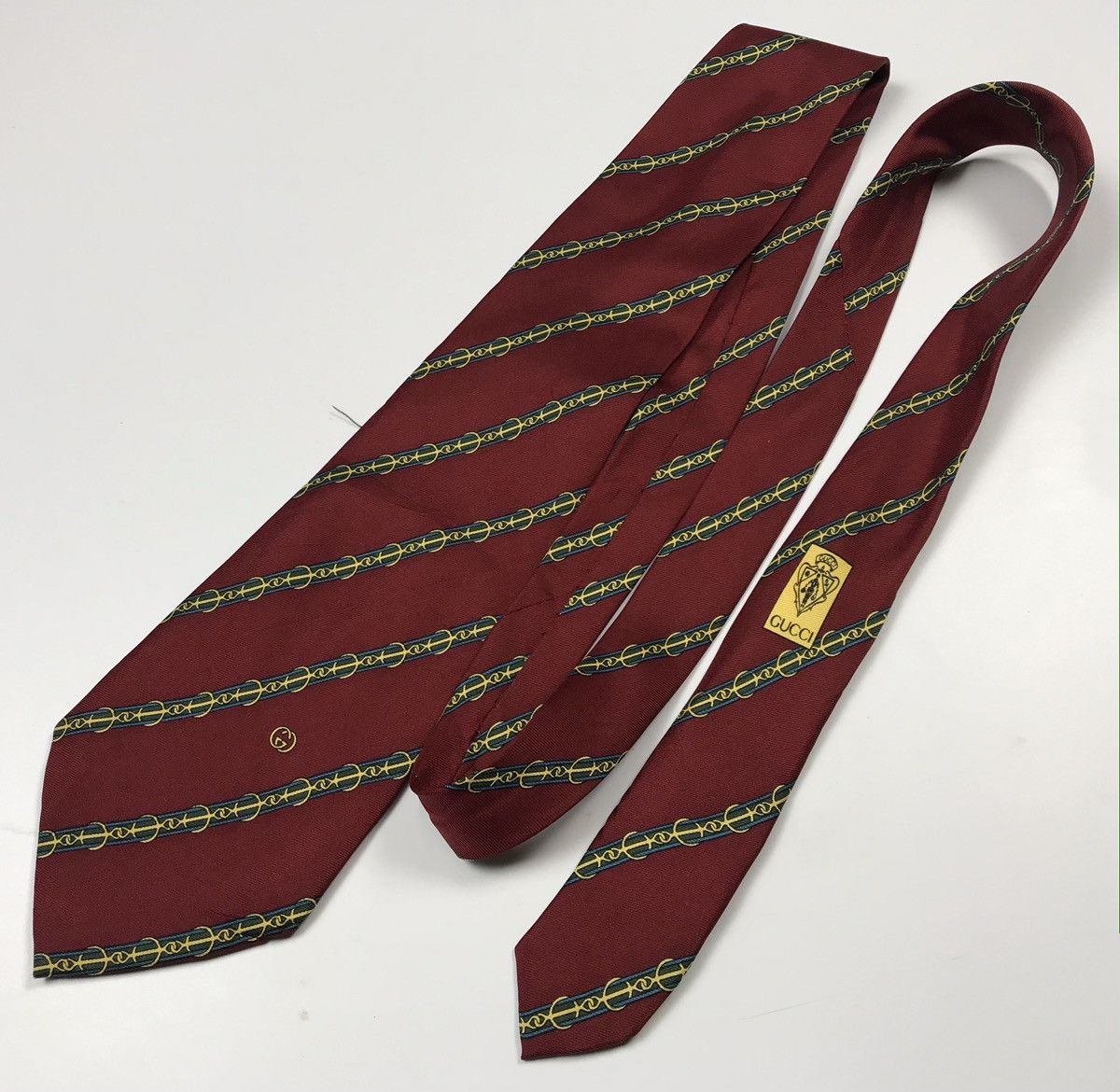 Gucci × Vintage vintage gucci neck tie Size ONE SIZE - 3 Thumbnail