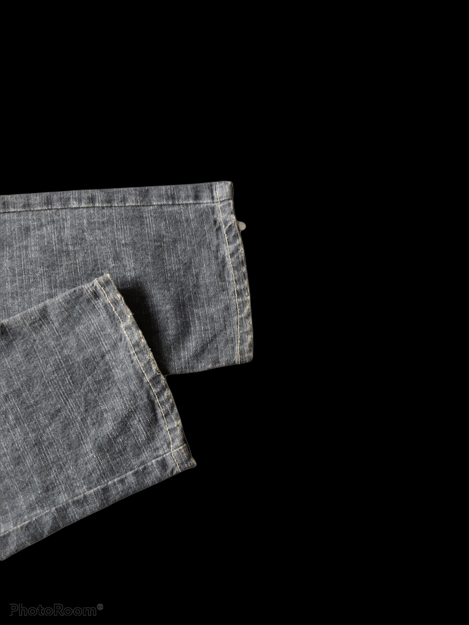 If Six Was Nine DiSTRESSED PACTHWORK NYLAUS CREW DESIGN WORK DENIM PANTS Size US 31 - 6 Thumbnail