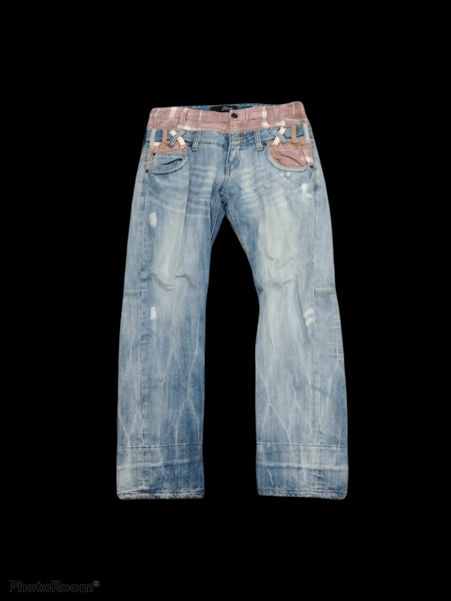Japanese Brand SiCK⚡DiSTRESSED SEDITIONARIES DOMINATE HANDCRAFTED Size US 33 - 1 Thumbnail