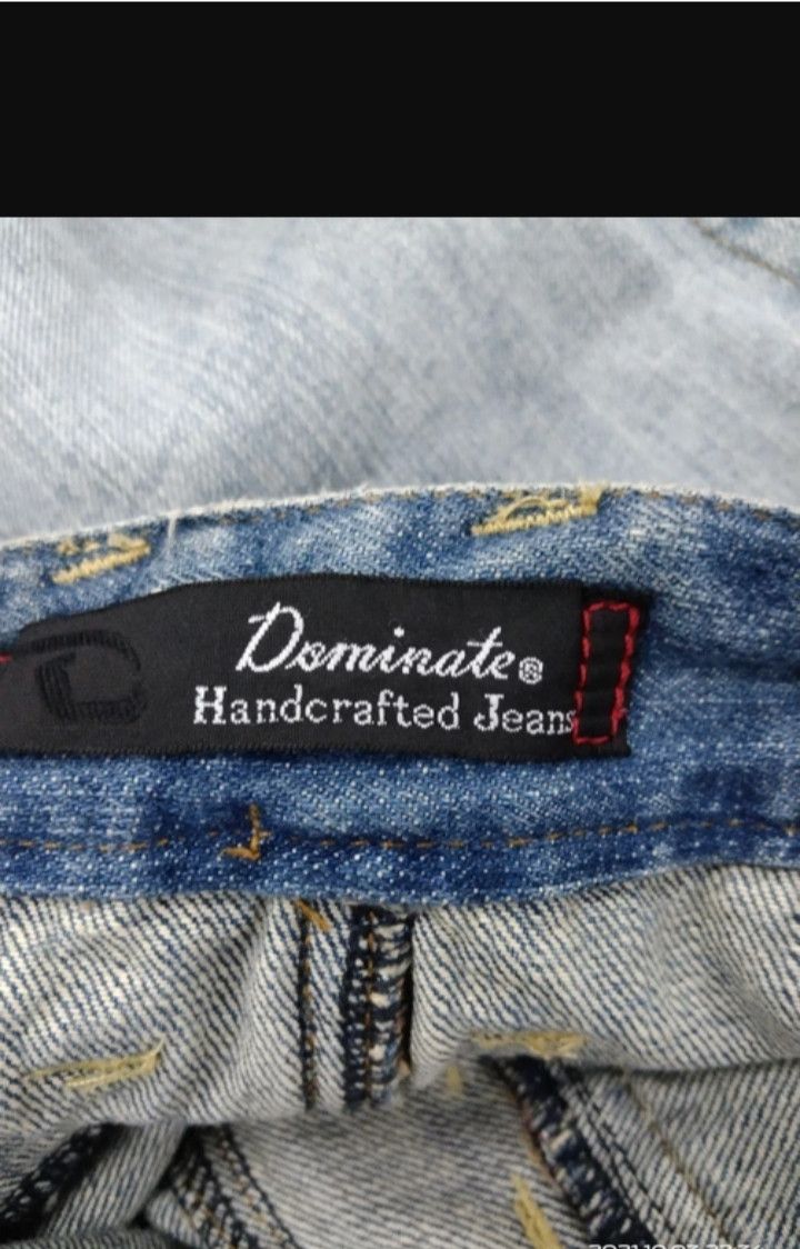 Japanese Brand SiCK⚡DiSTRESSED SEDITIONARIES DOMINATE HANDCRAFTED Size US 33 - 6 Thumbnail