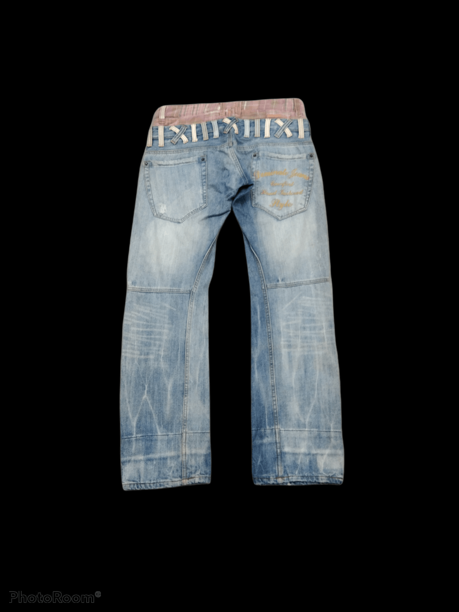 Japanese Brand SiCK⚡DiSTRESSED SEDITIONARIES DOMINATE HANDCRAFTED Size US 33 - 2 Thumbnail