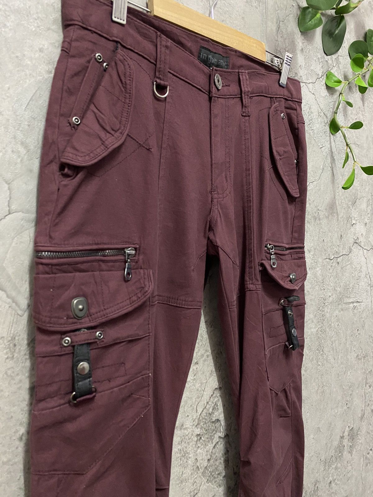 In The Attic In the Attic Japan Cargo Bondage Multi Pocket Curved Leg Size US 32 / EU 48 - 7 Thumbnail