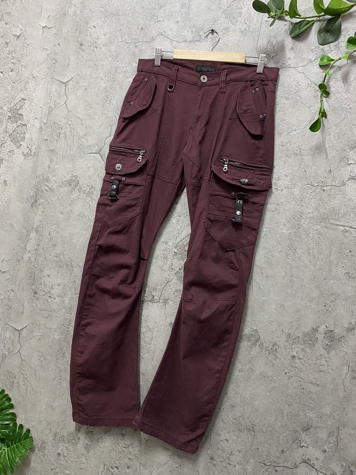 In The Attic In the Attic Japan Cargo Bondage Multi Pocket Curved Leg Size US 32 / EU 48 - 3 Thumbnail