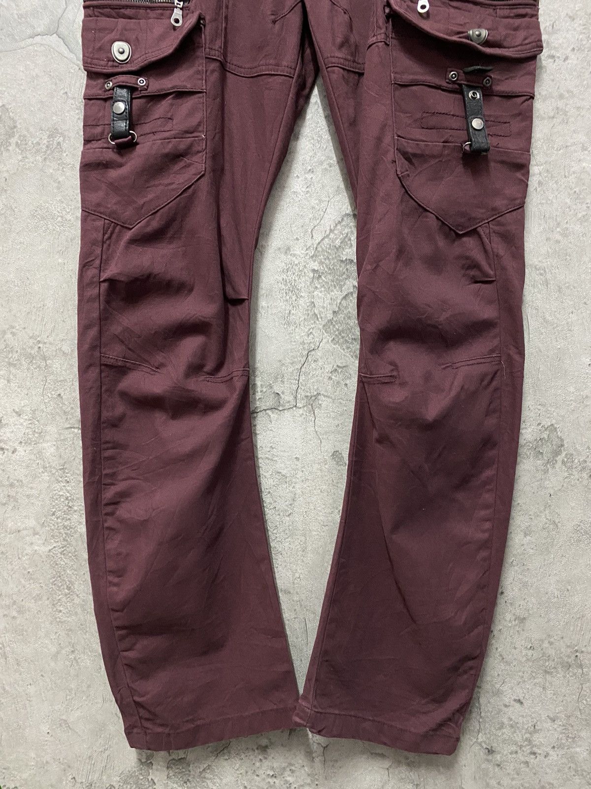 In The Attic In the Attic Japan Cargo Bondage Multi Pocket Curved Leg Size US 32 / EU 48 - 5 Thumbnail