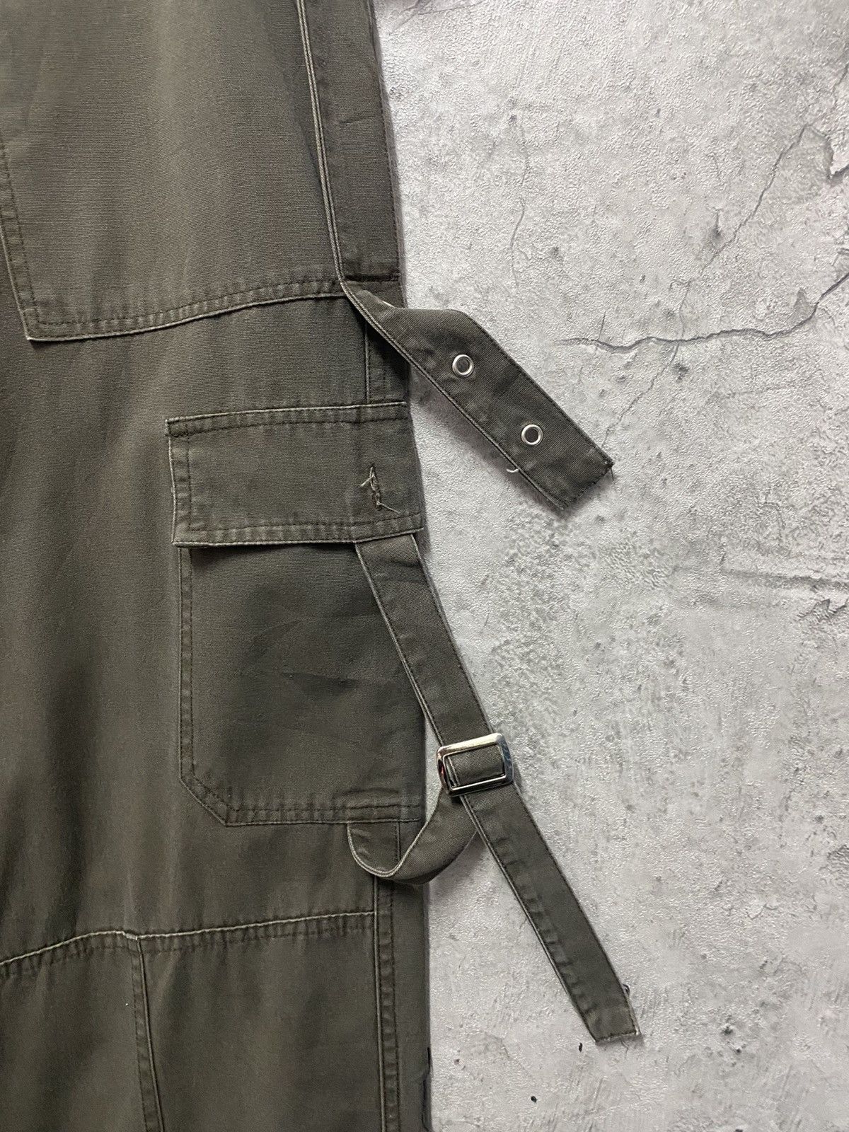 Le Grande Bleu (L.G.B.) Origialgears Japan Parachute Multi Pocket Baggy Cargo Pants Size US 32 / EU 48 - 9 Thumbnail