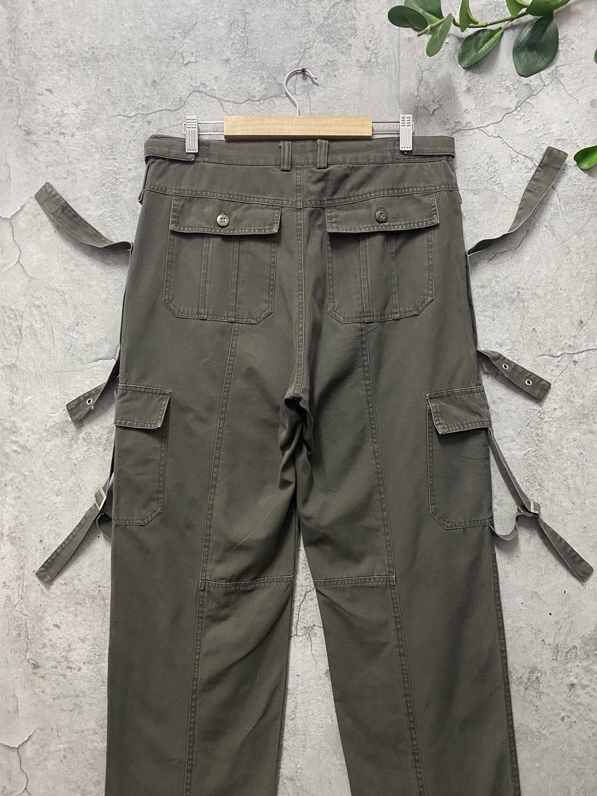 Le Grande Bleu (L.G.B.) Origialgears Japan Parachute Multi Pocket Baggy Cargo Pants Size US 32 / EU 48 - 11 Thumbnail