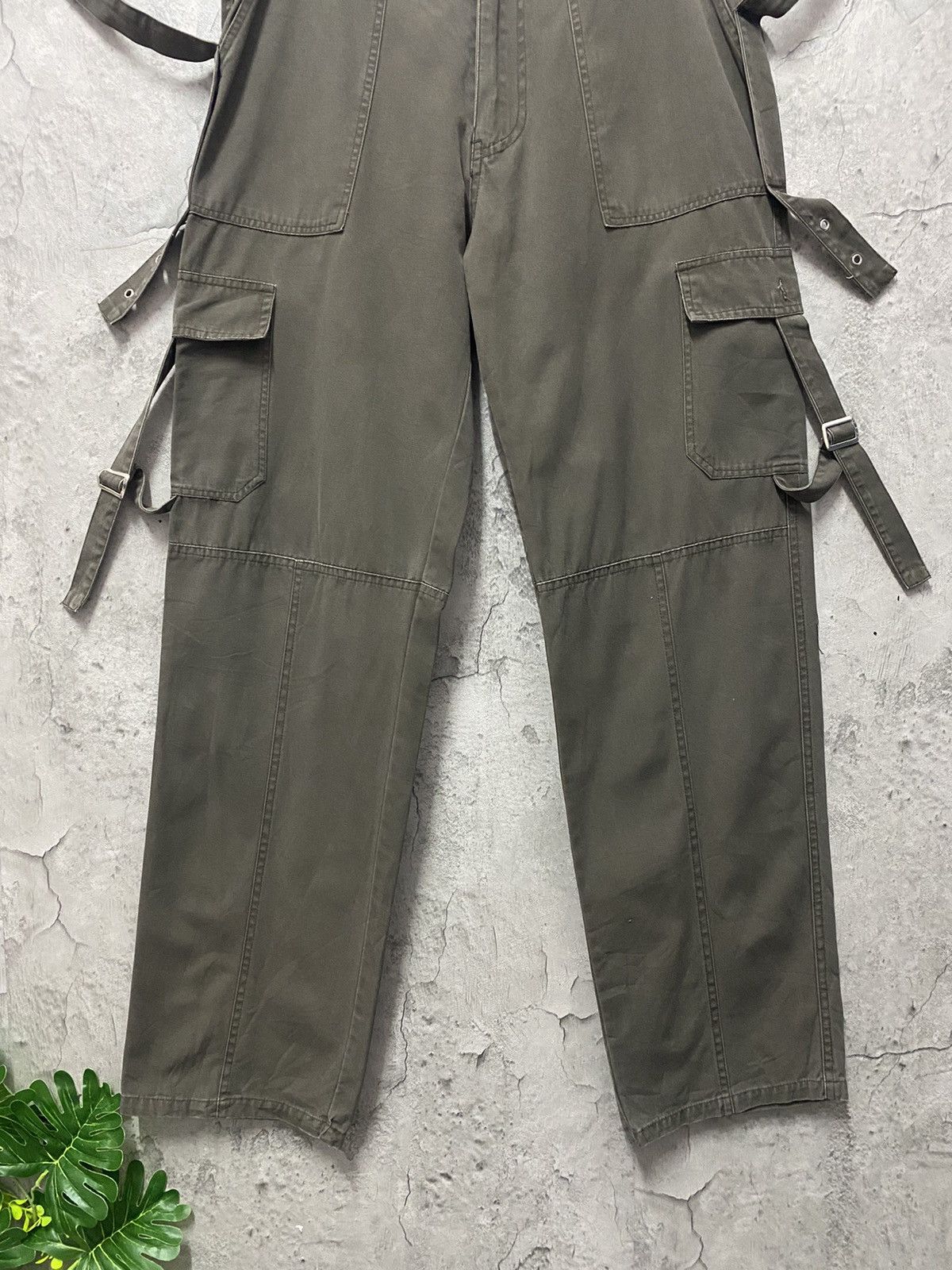 Le Grande Bleu (L.G.B.) Origialgears Japan Parachute Multi Pocket Baggy Cargo Pants Size US 32 / EU 48 - 5 Thumbnail