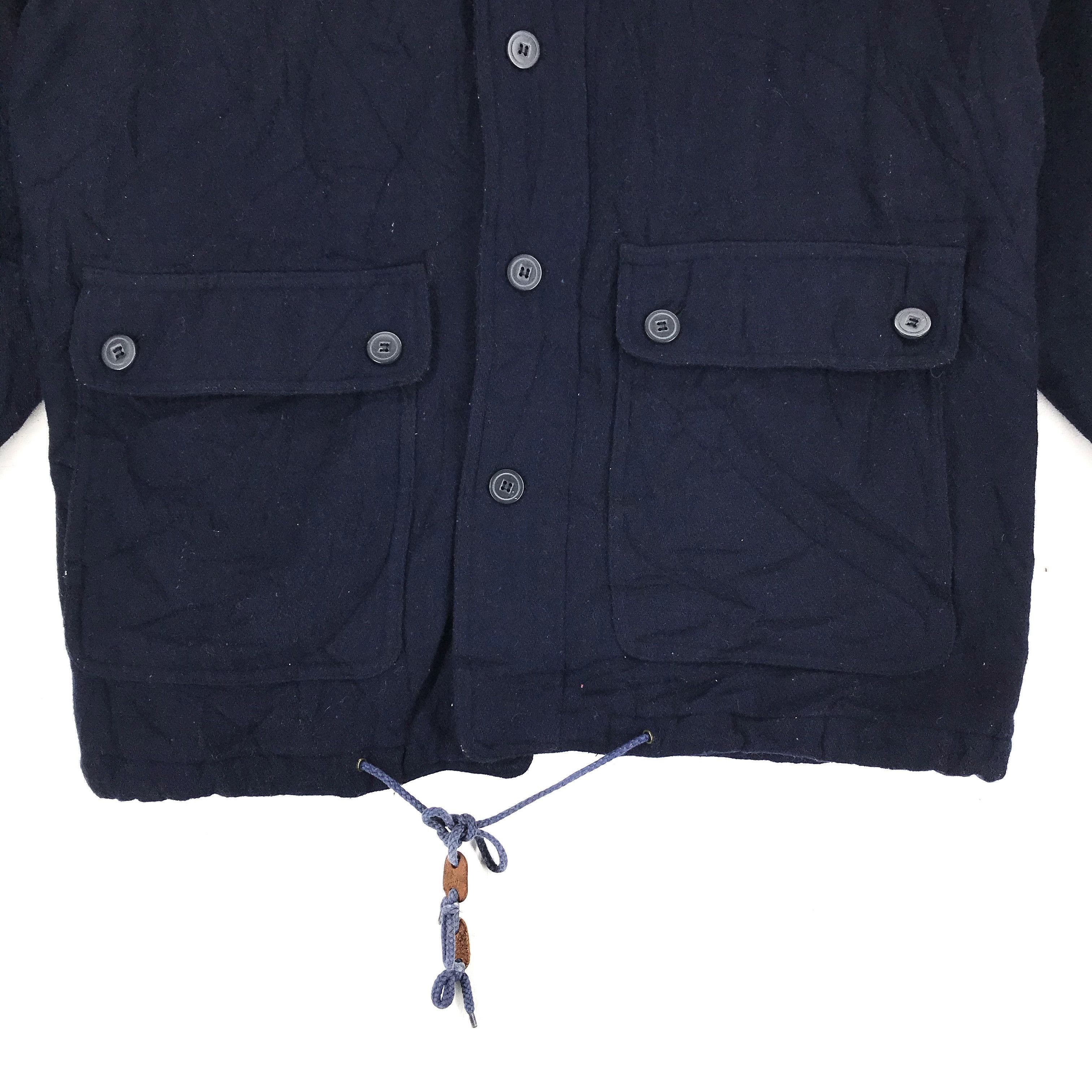 Japanese Brand Pract Studio Embroidered Wool Chore Jacket #2641-105 Size US M / EU 48-50 / 2 - 4 Thumbnail