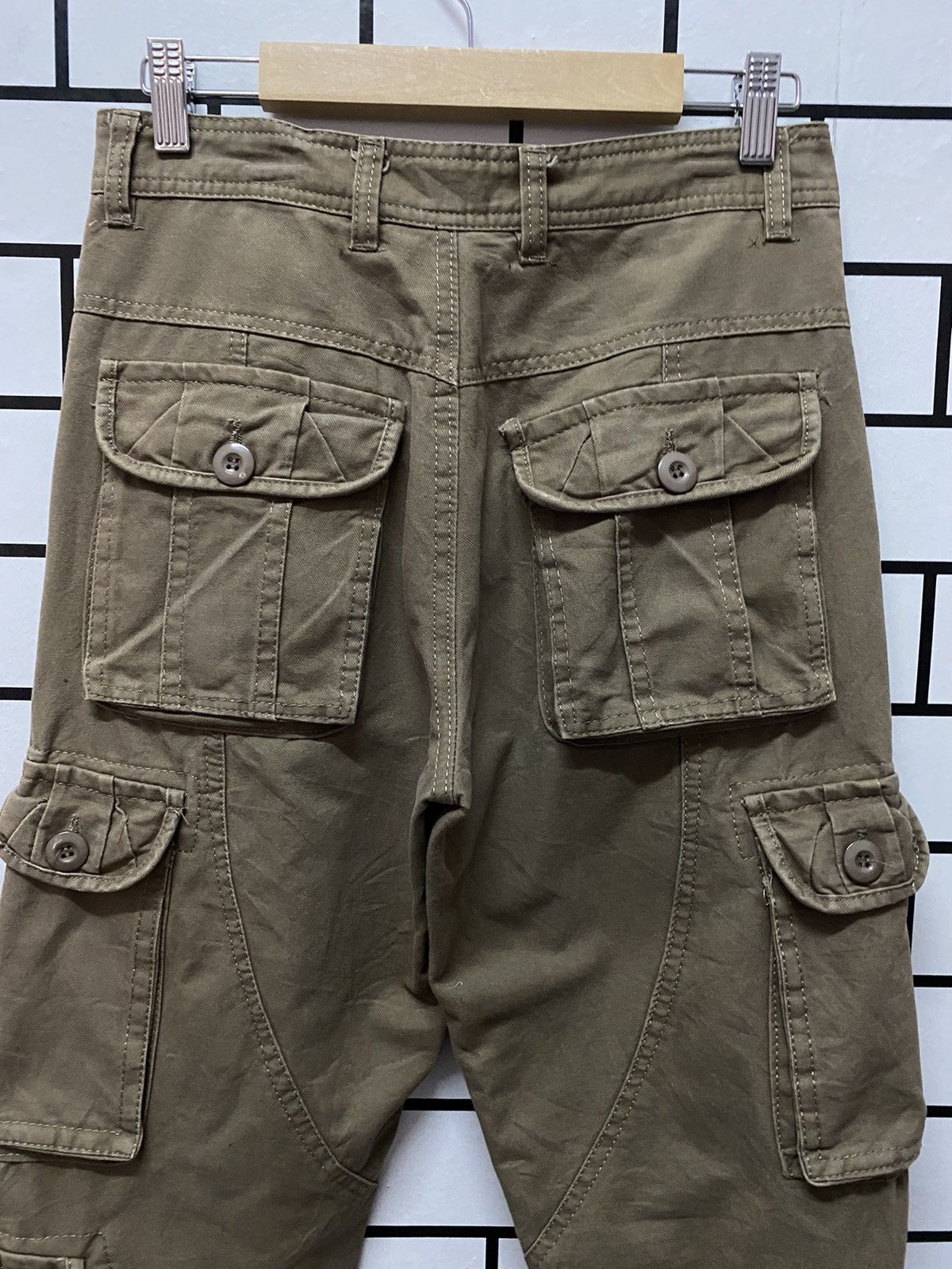 Japanese Brand Vintage Cargo Pants Tactical Combat Multi Pocket Size US 28 / EU 44 - 11 Thumbnail