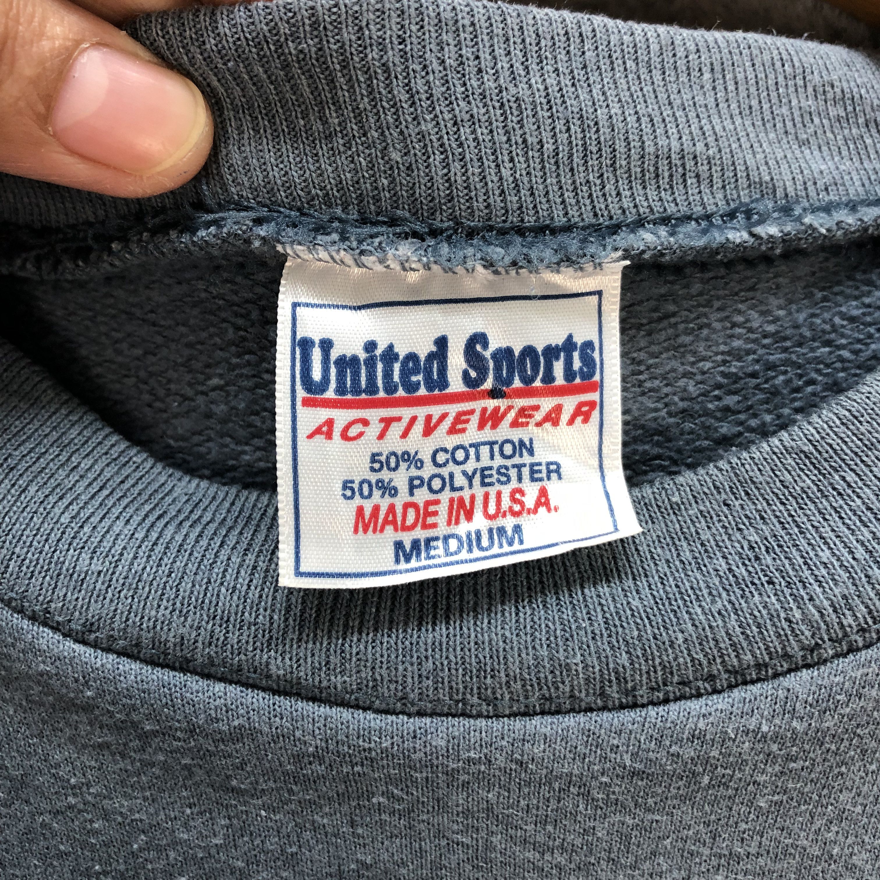 Japanese Brand VINTAGE UNITED SPORT MADE IN USA SWEATSHIRTS #6643-77 Size US M / EU 48-50 / 2 - 7 Thumbnail